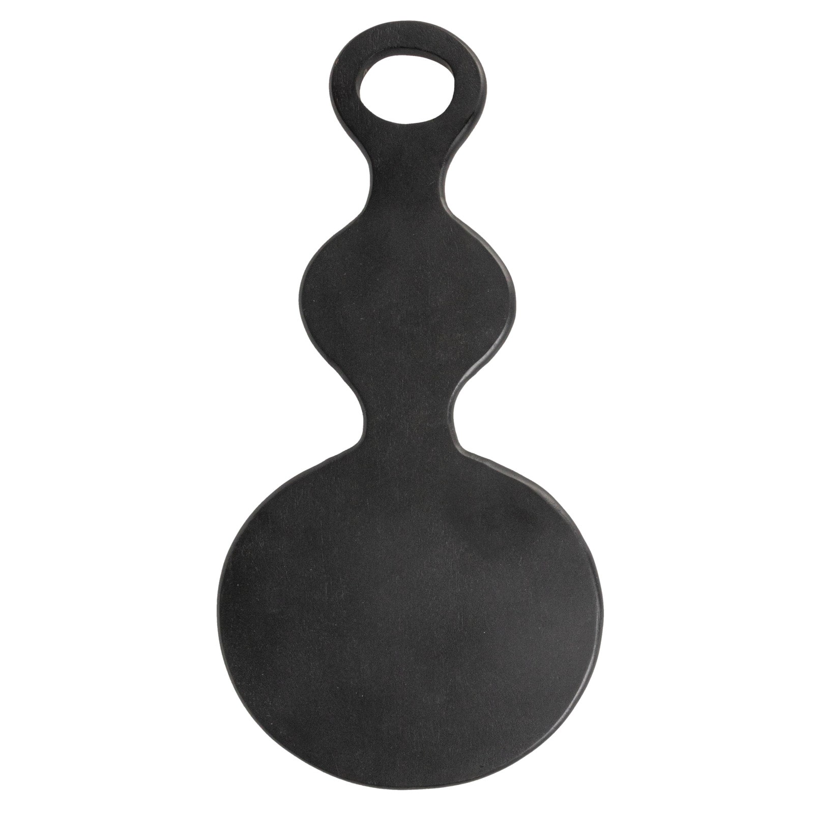 Hello Honey® 19.75" Black Avant-Garde Mango Wood Cheese & Cutting Board