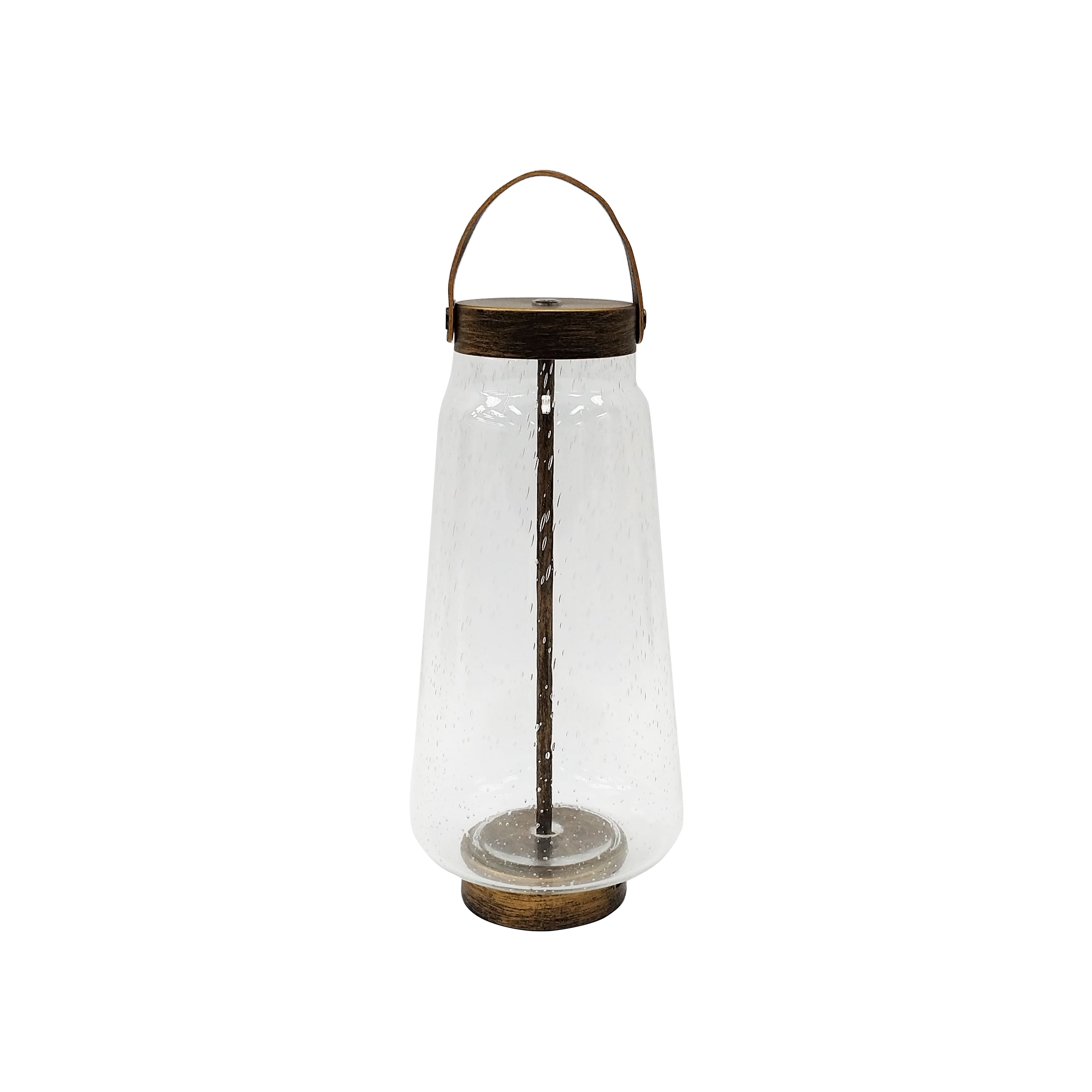 Rechargeable Glass Table Lamp by Ashland®