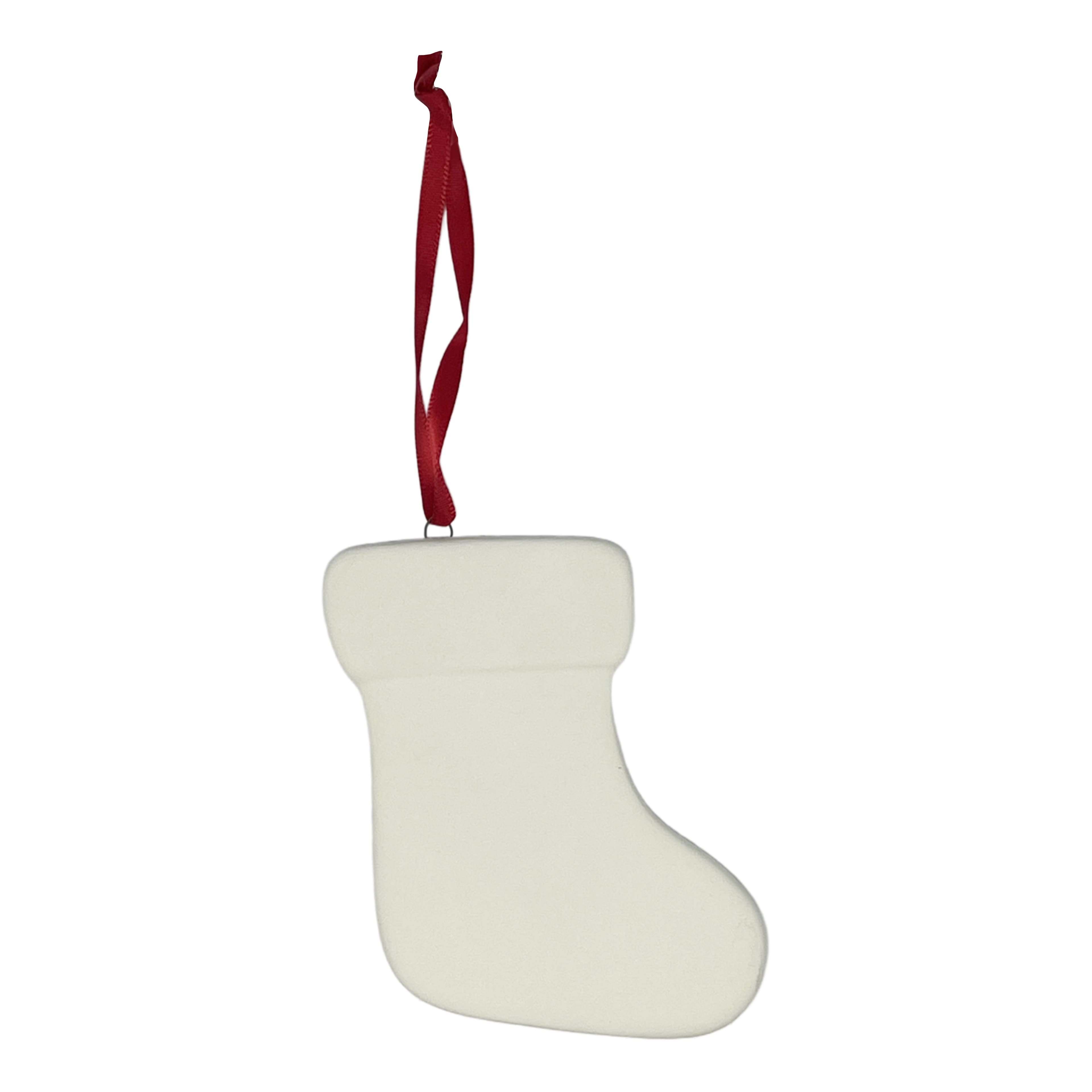 4" Stocking DIY Ceramic Ornament by Make Market®