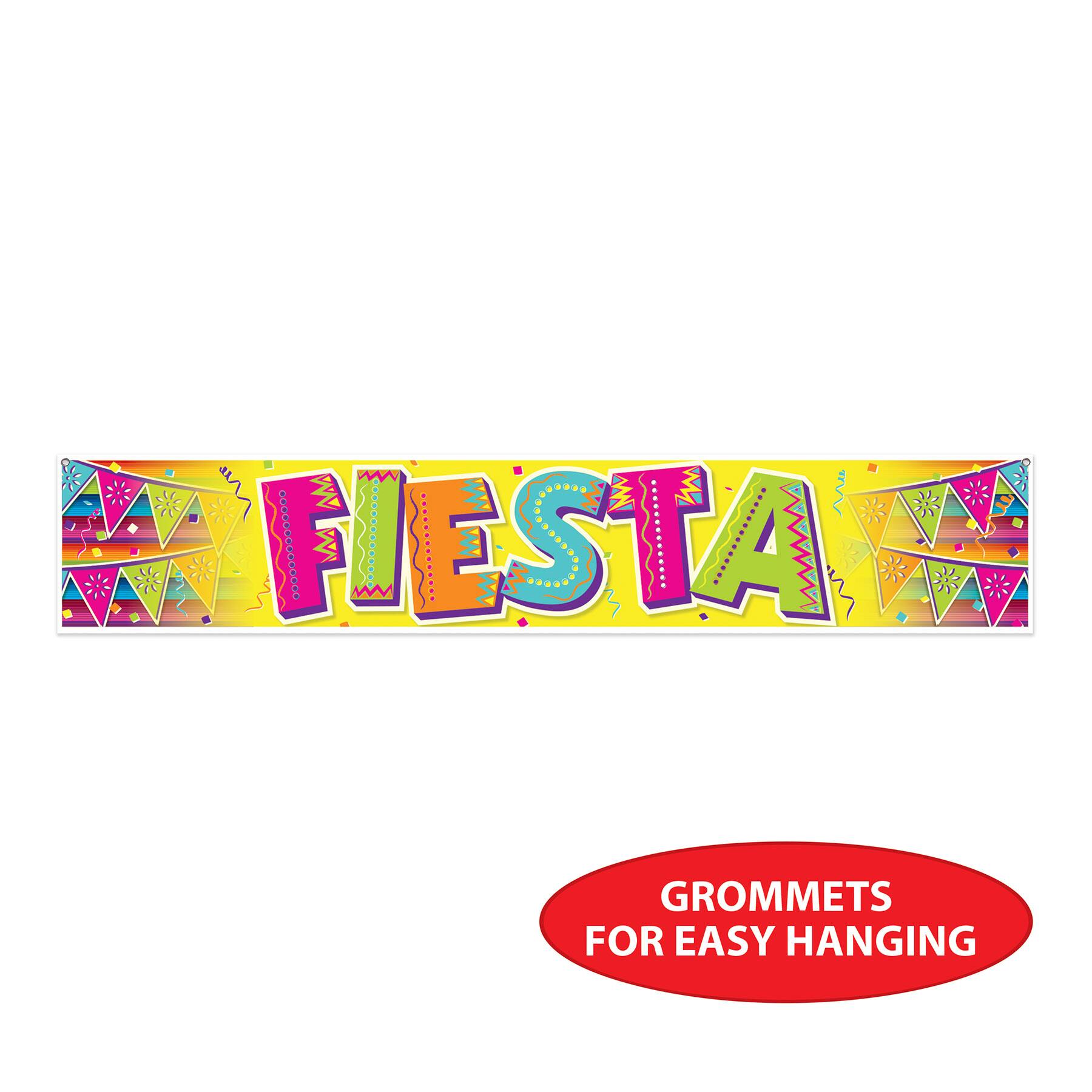 Beistle 5ft. Fiesta Banner
