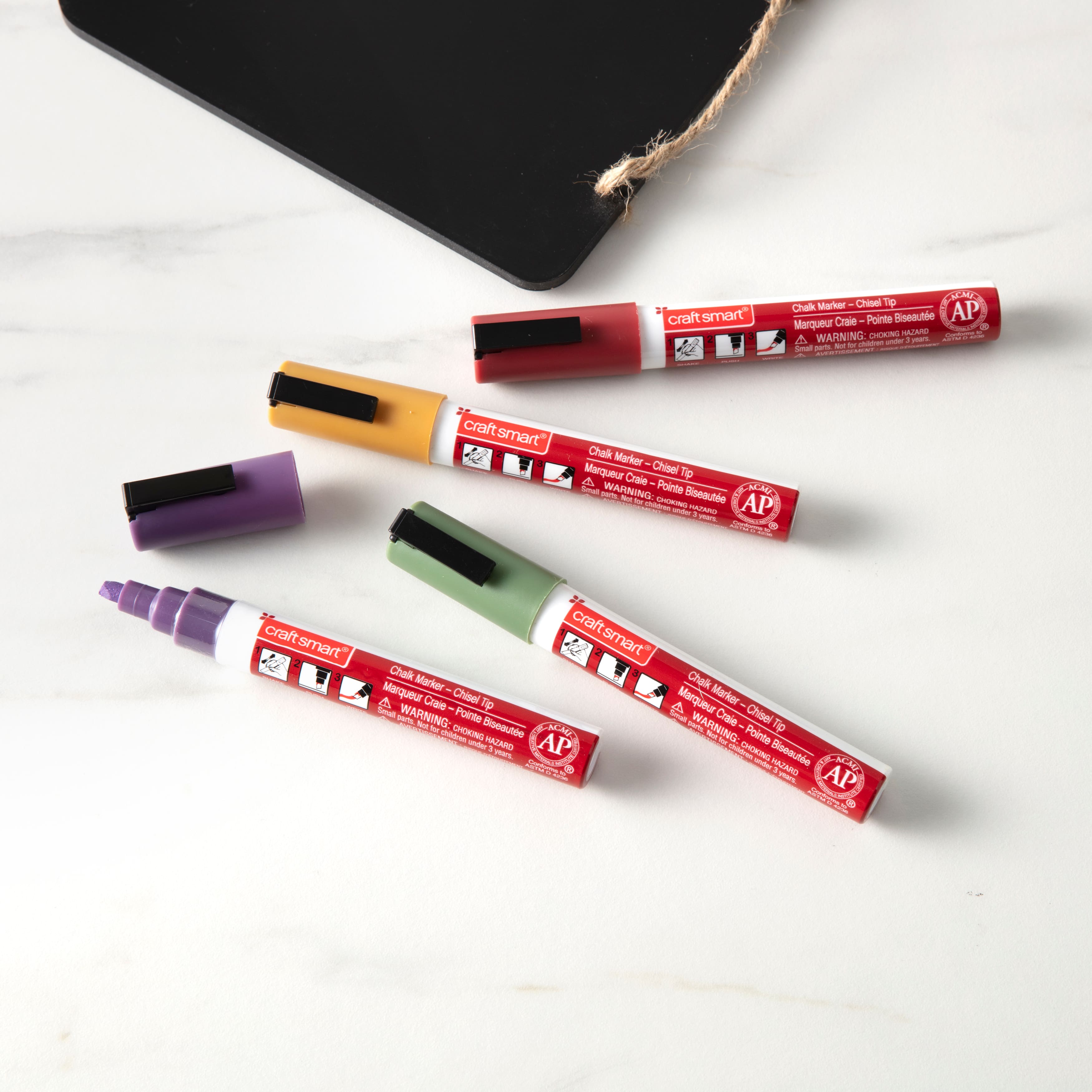 9 Packs: 4 ct. (36 total) Earthy Chalk Marker Set by Craft Smart®