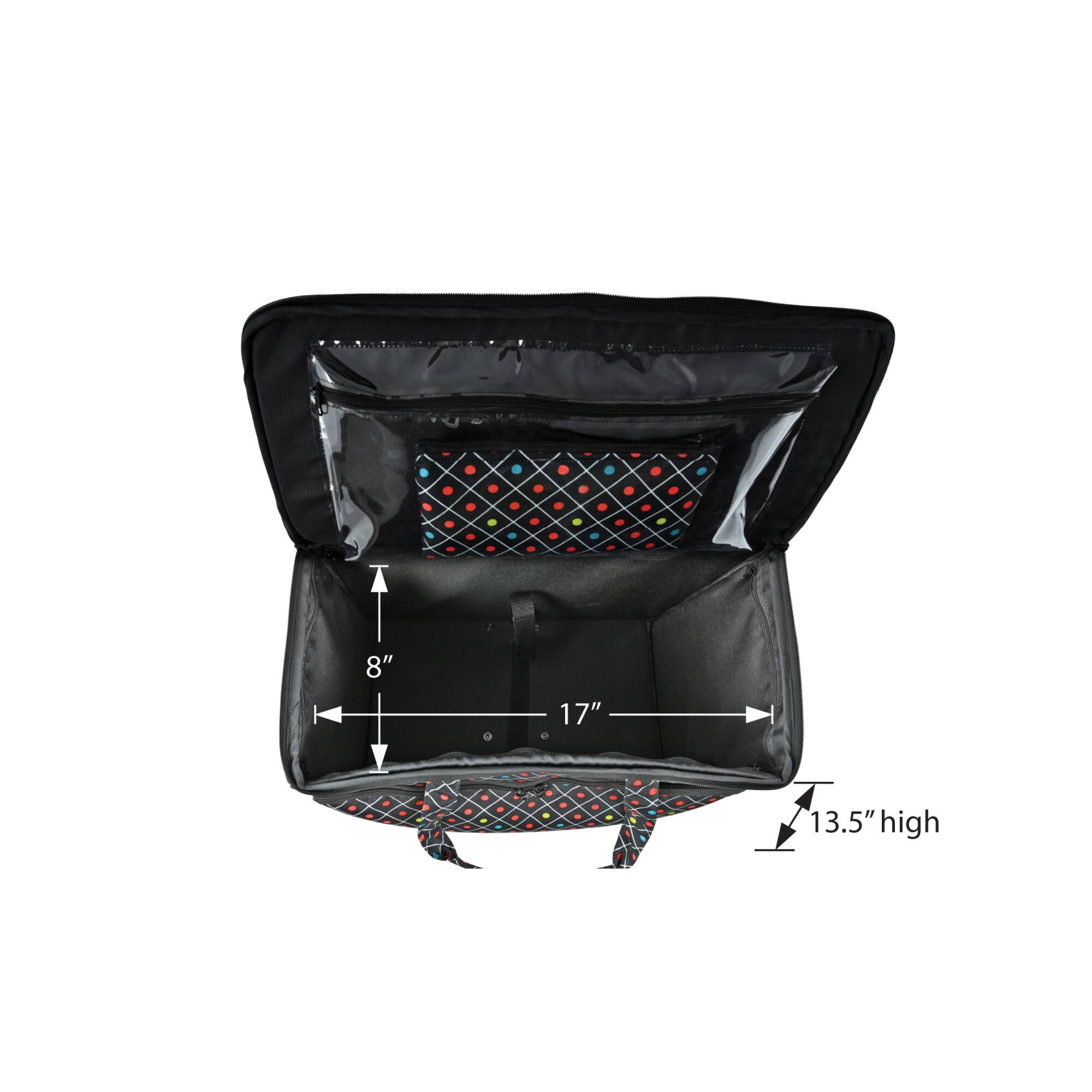 Dritz® 2-Wheel Rolling Sewing Machine Tote