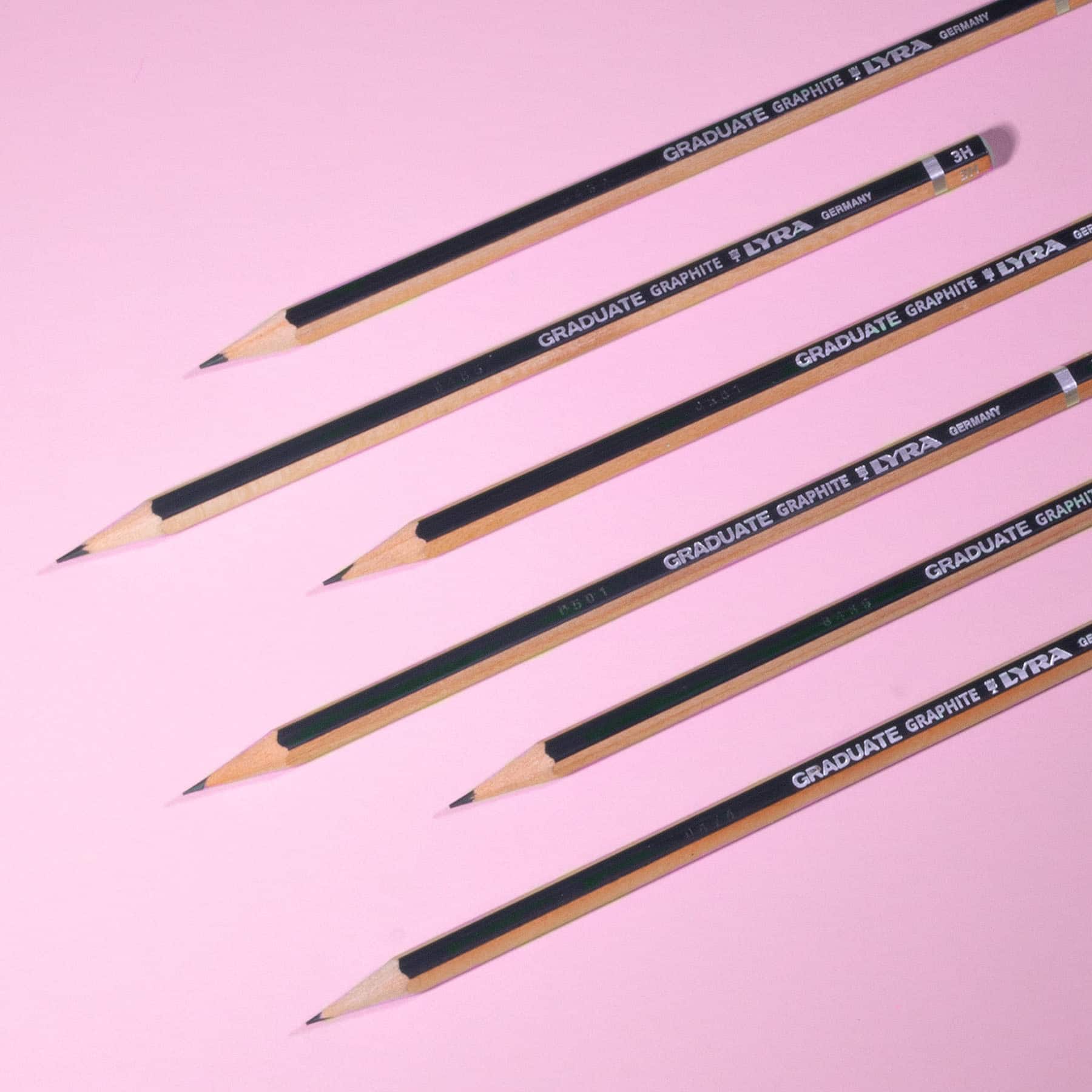 Lyra Graduate Graphite 3.9mm Technical Pencil Set