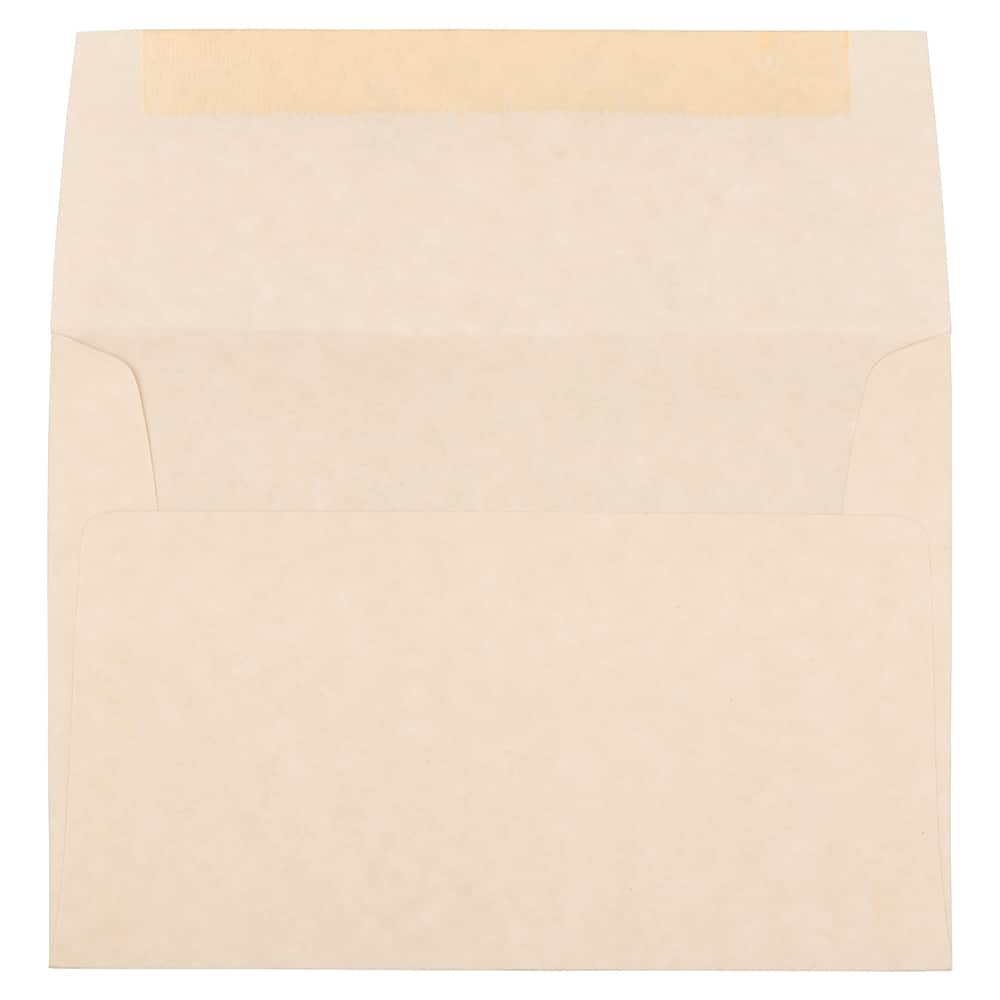 JAM Paper 4.75" x 6.5" Parchment Invitation Envelopes, 50ct.