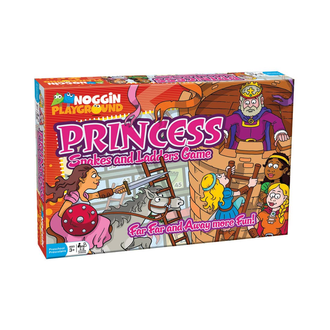 Princess Snakes and Ladders Game