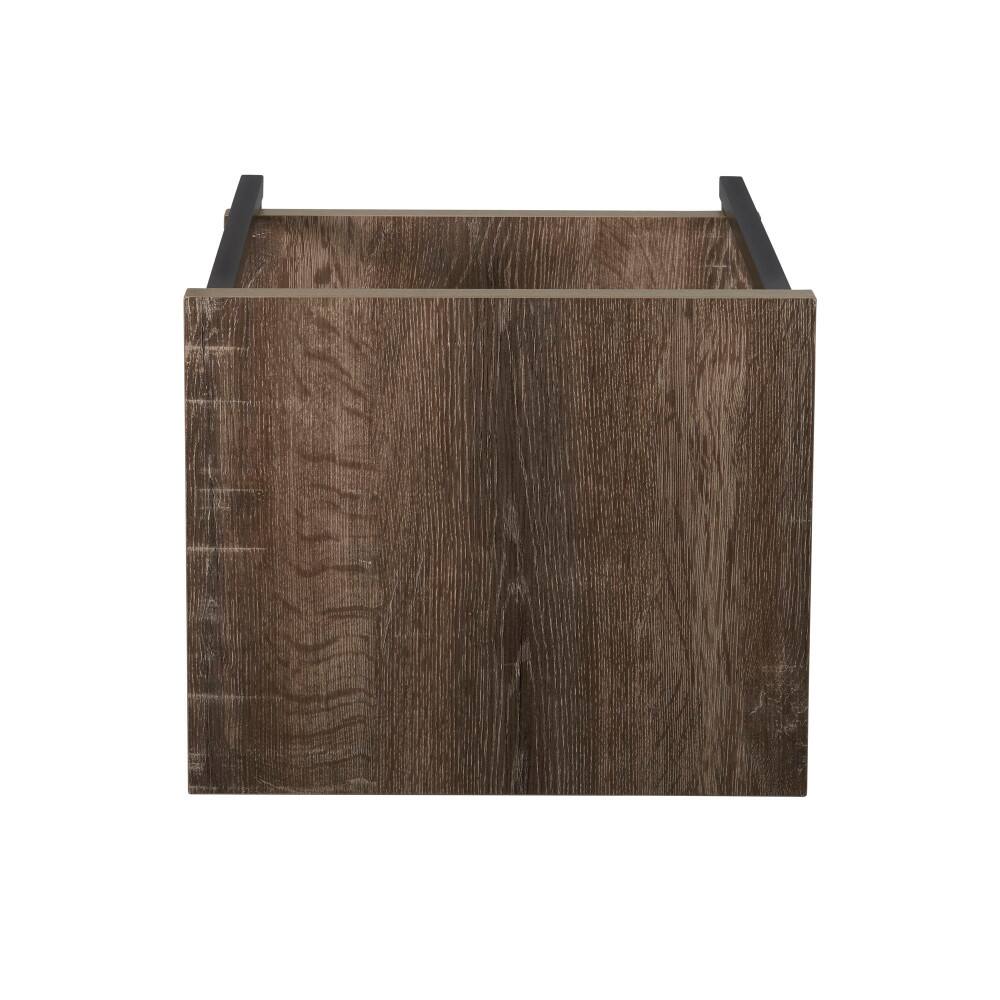 Household Essentials Jamestown Ashwood 2-Shelf End Table