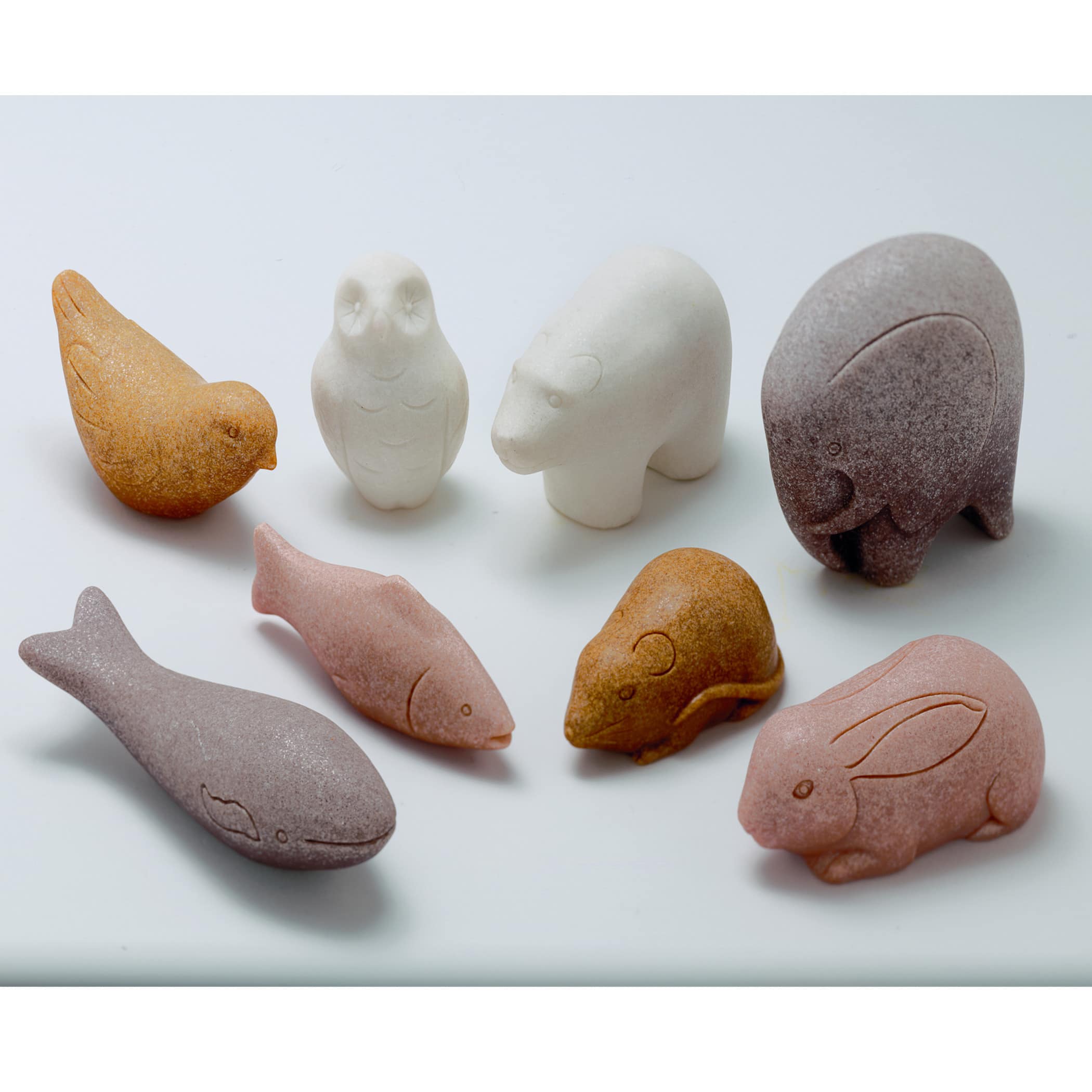 Yellow Door Sensory Play Animal Stones Set