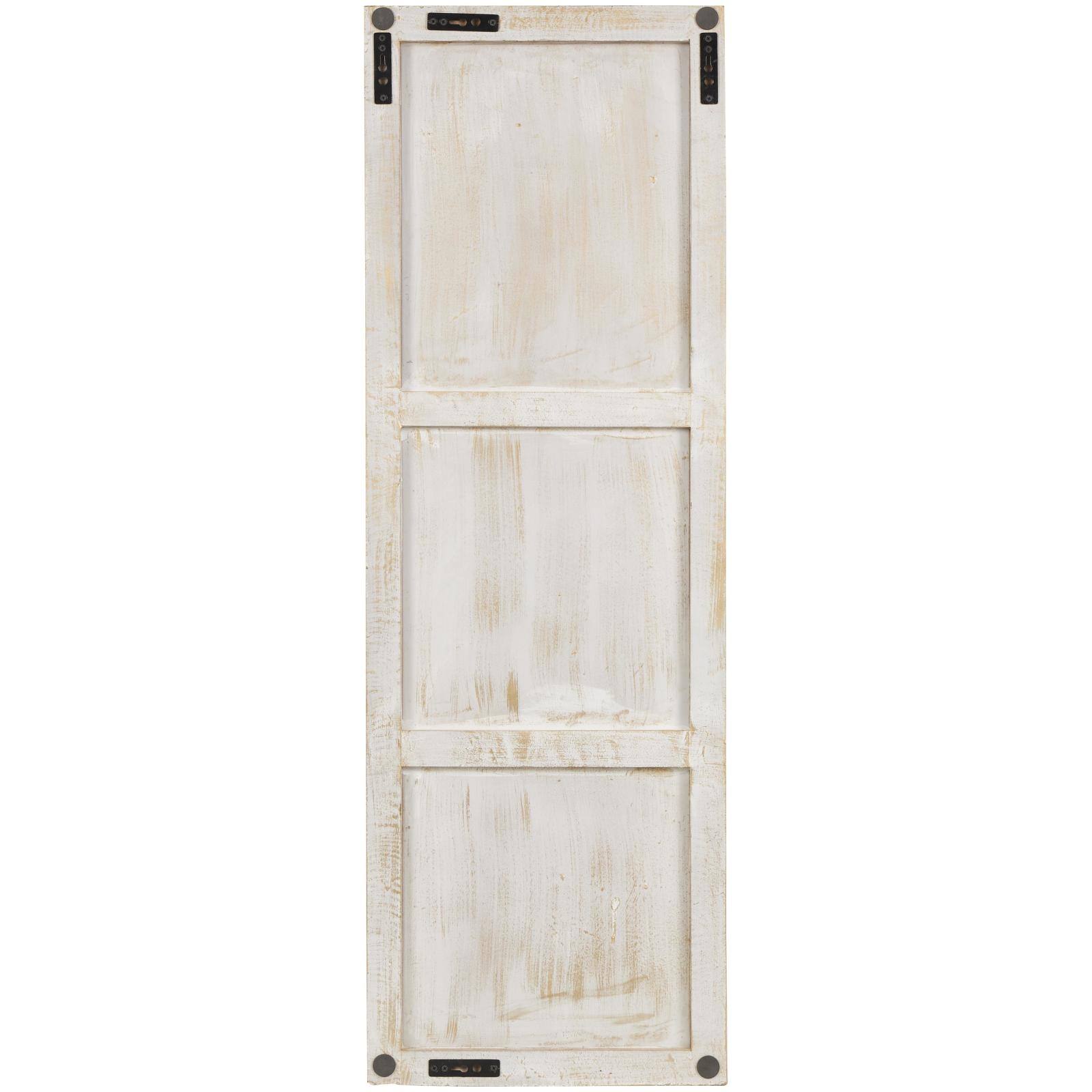 Gold & White Abstract Starburst Carved MDF Wall Décor