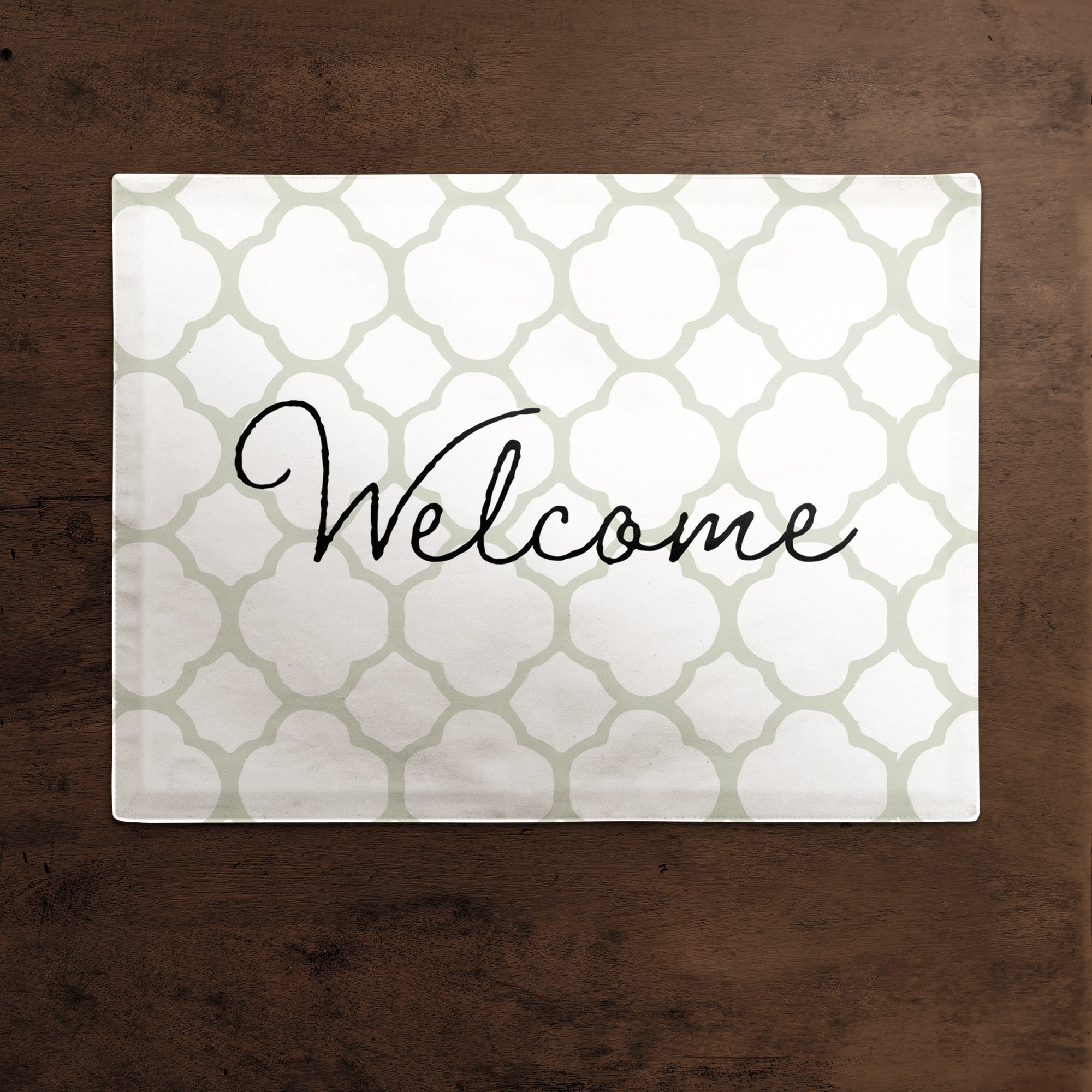 Tea Pot Lattice Pattern 18" x 14" Poly Twill Placemat