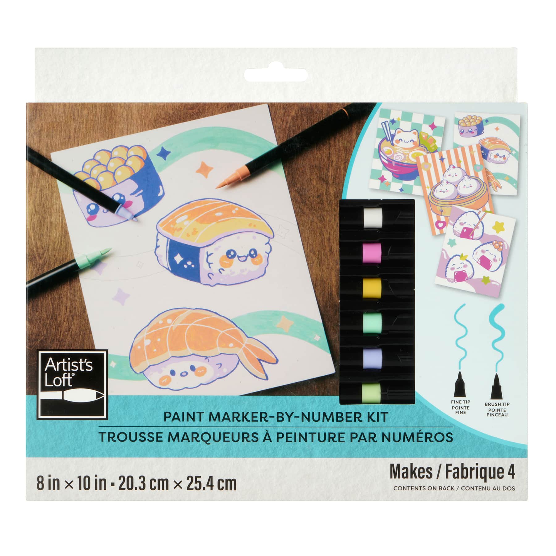 Jolly Jelly Savory Paint Marker-by-Number Kit by Artist's Loft®
