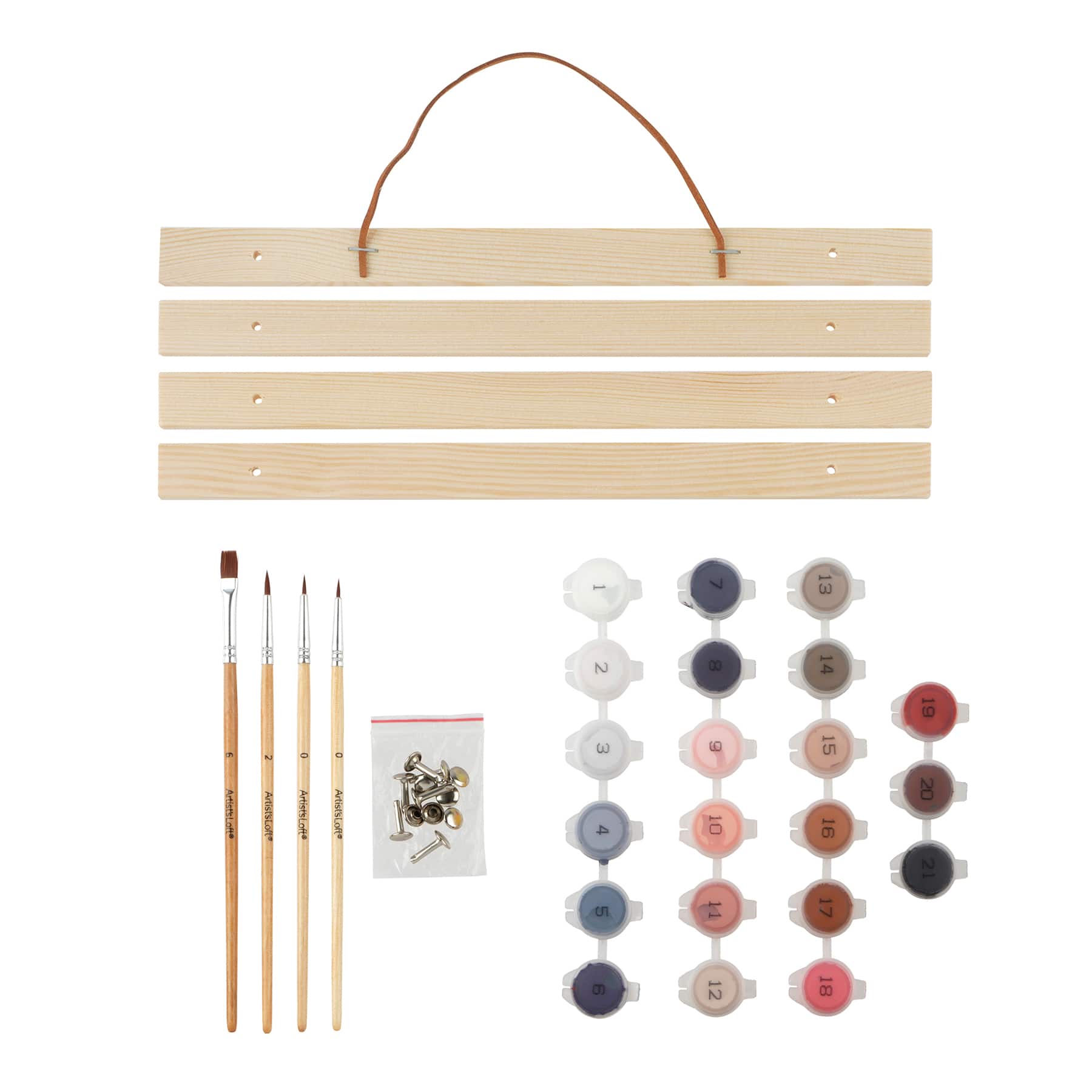 11" x 14" Santa Paint-by-Number Kit by Artist's Loft®