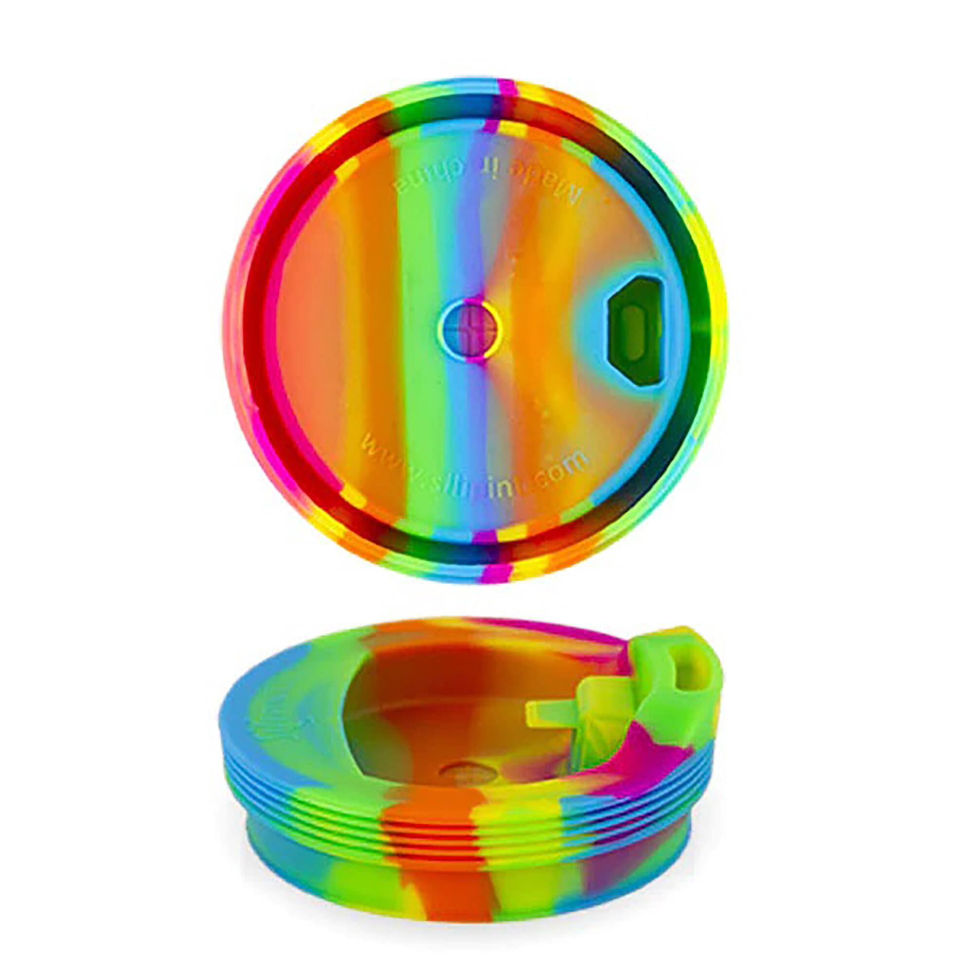 Silipint® 8oz. Hippie Hops Silicone Travel Cup Lids, 4ct.