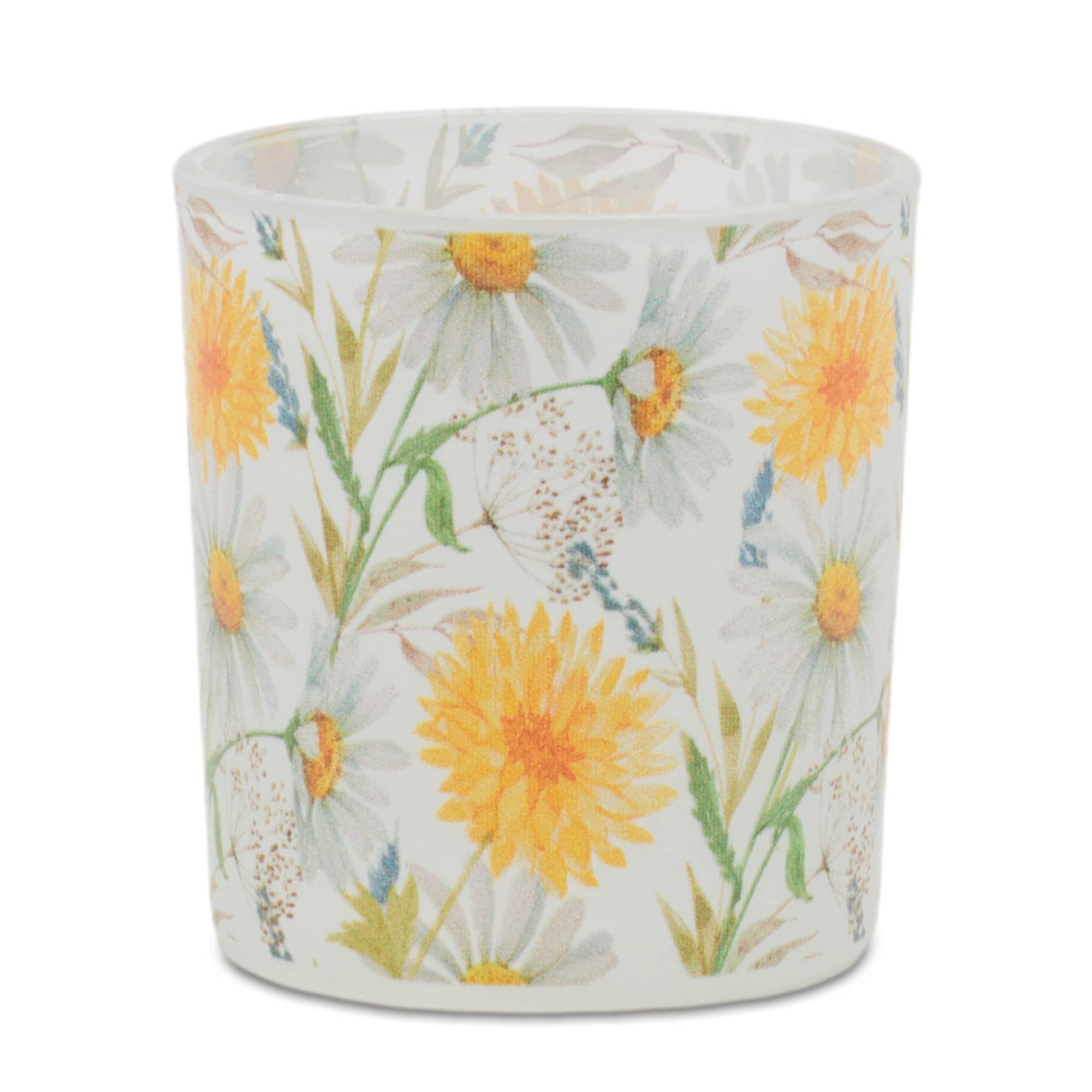 Floral Print Votive Candle Holders, 3ct.