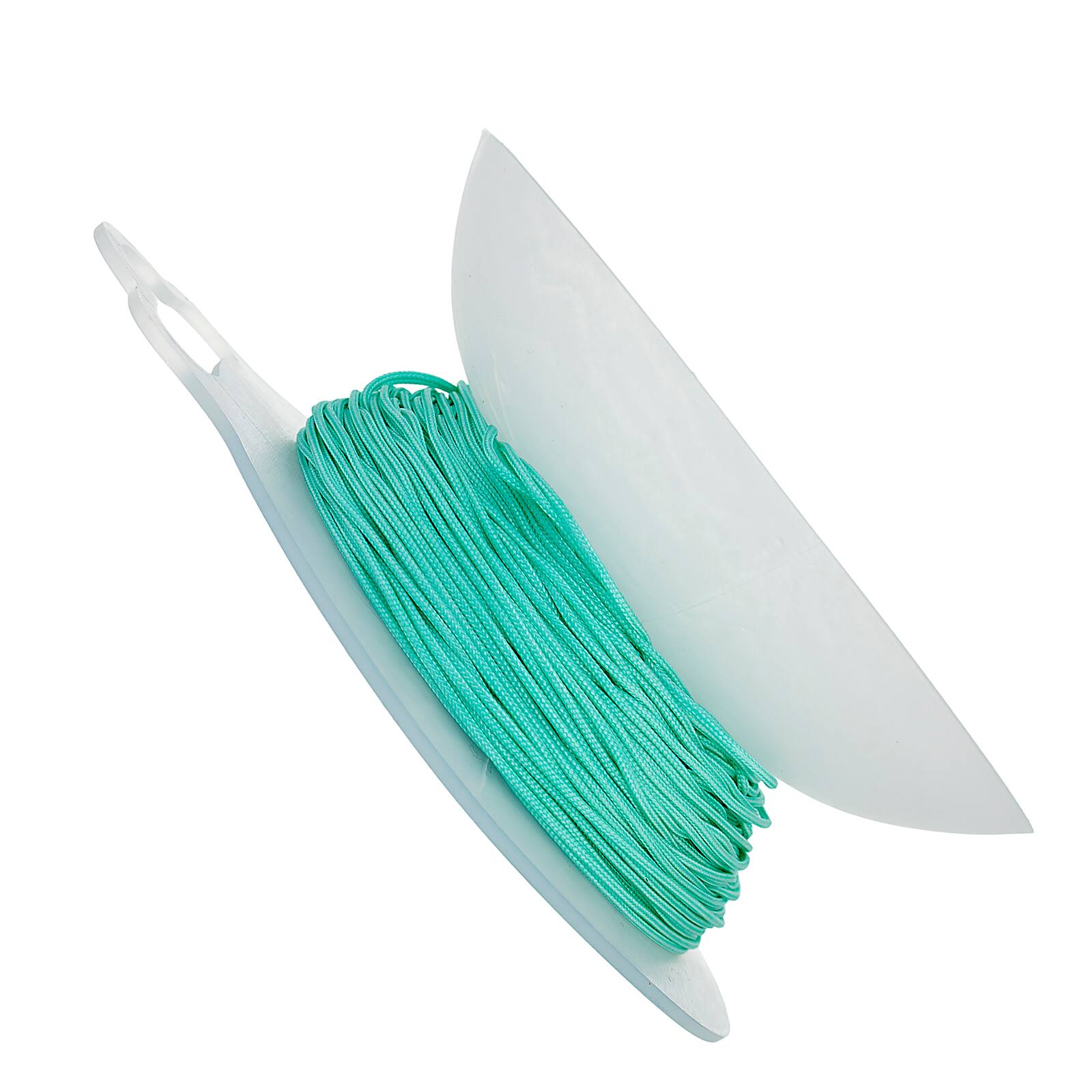 John Bead Lovely Knots 1mm Asian Knotting Cord with Bobbin, 50yd.