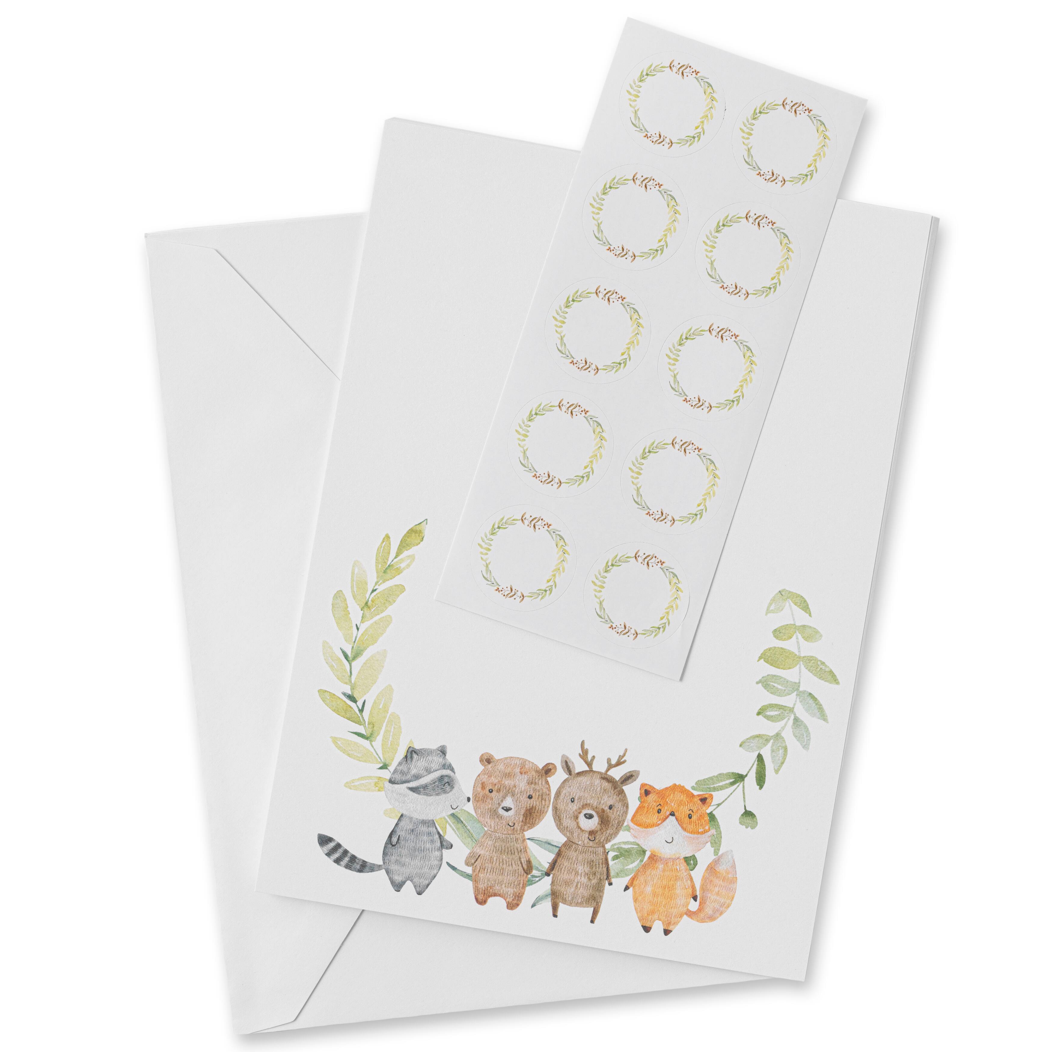 Woodland Animals Flat Cards & Envelopes by Recollections™, 5" x 7"