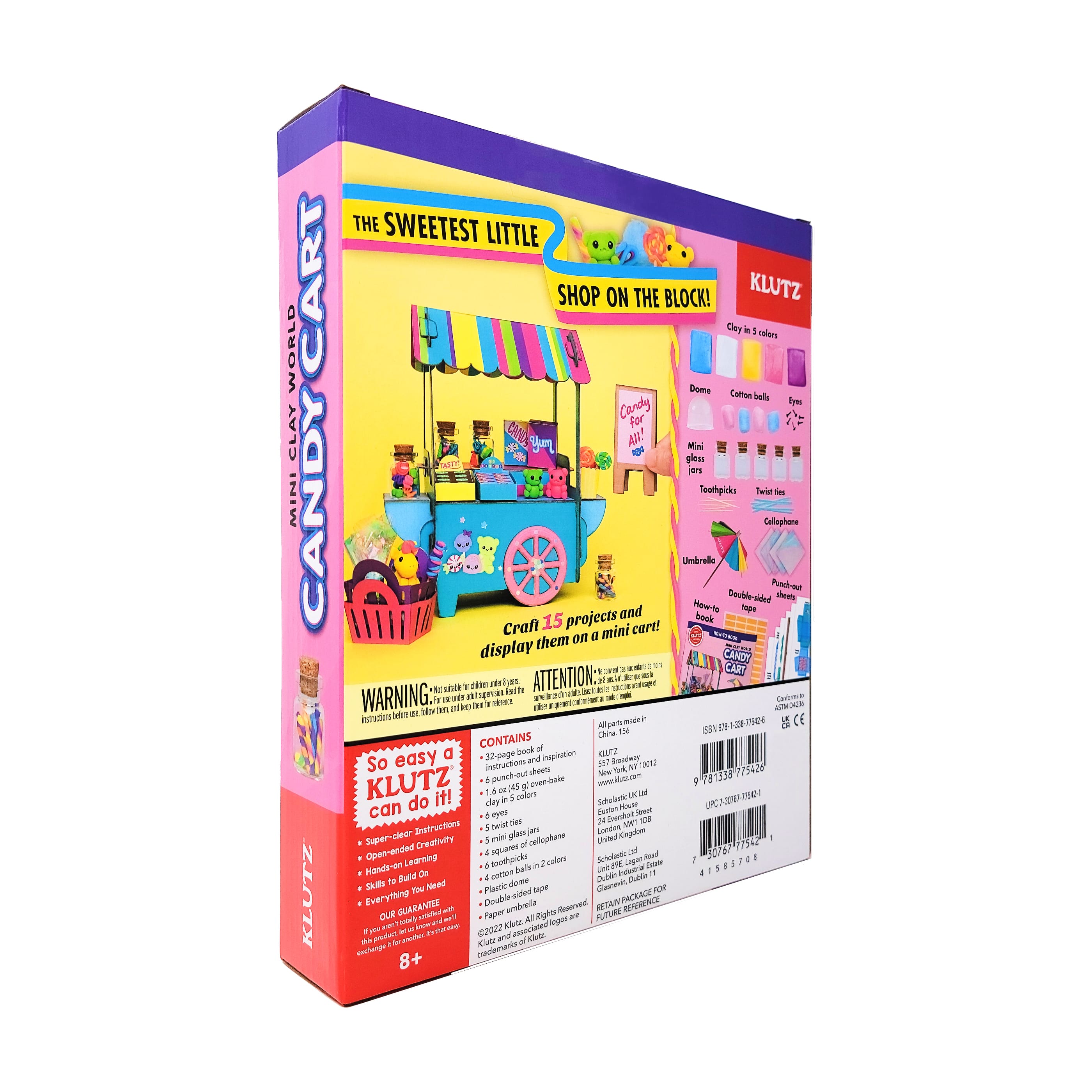 Mini Clay World Candy Cart