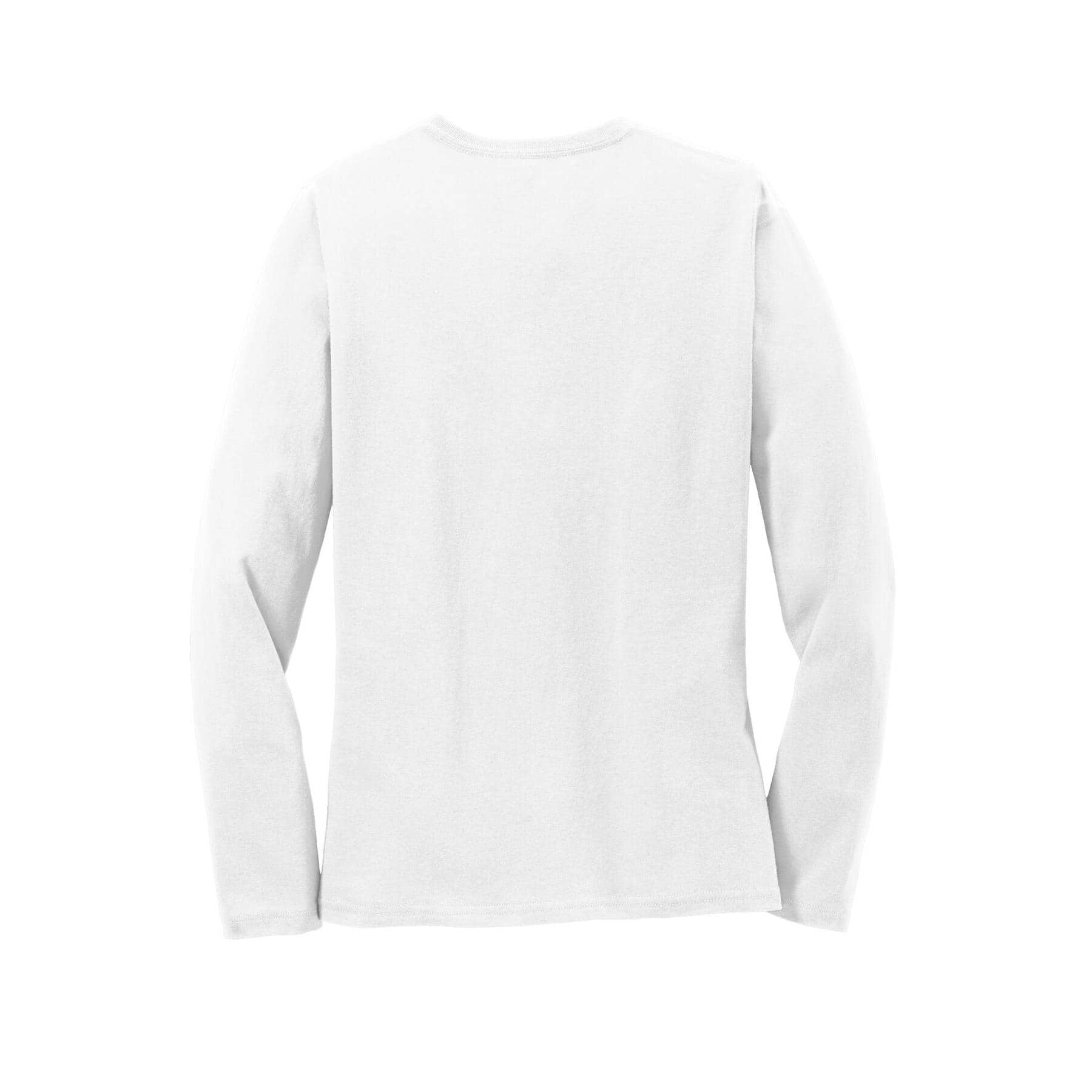 Port & Company® Core Cotton Neutrals Long Sleeve Ladies T-Shirt
