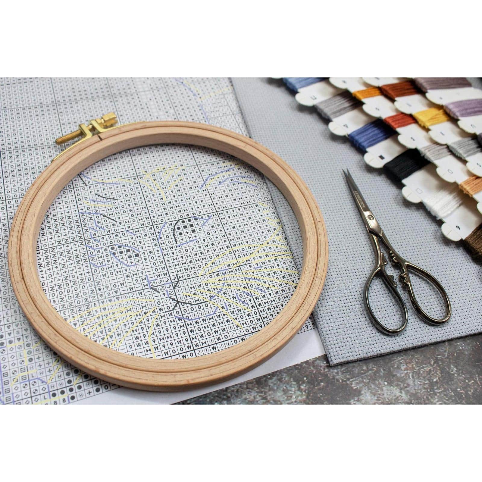 LetiStitch Romance Counted Cross Stitch Kit