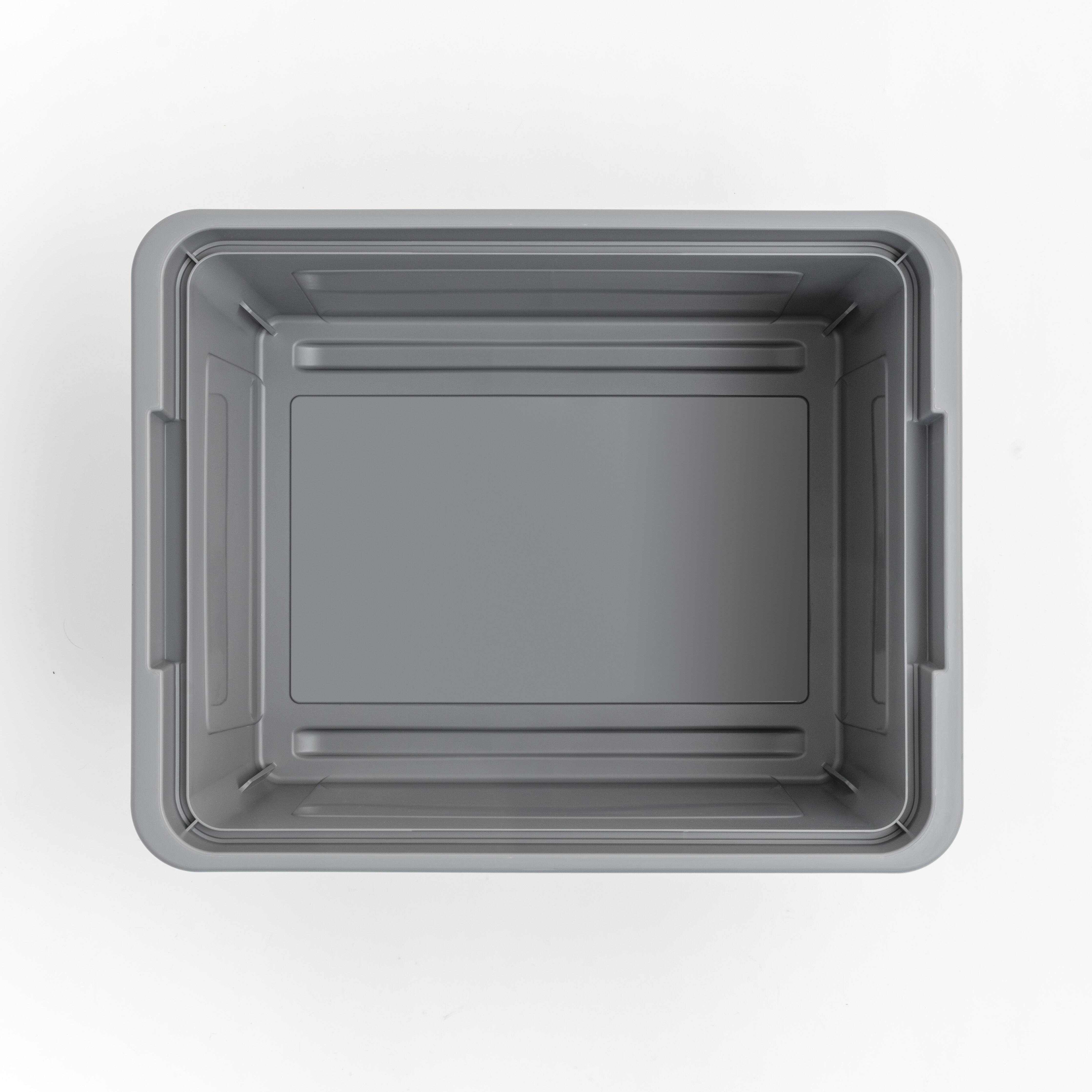 Iris® Gray Dual Purpose Letter & Legal Size File Box, 3 Pack