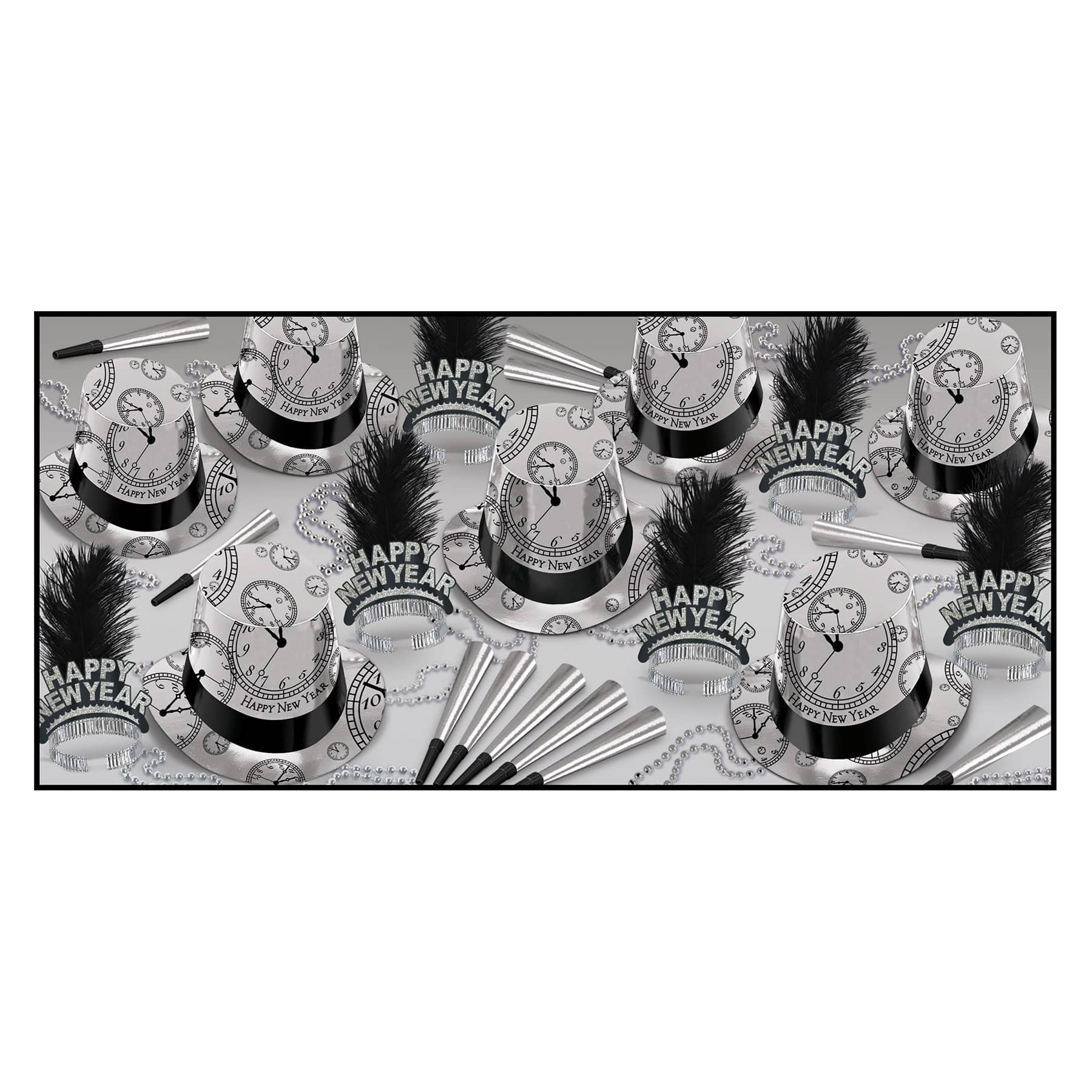 Beistle Silver New Year Times Accessory Kit  Michaels