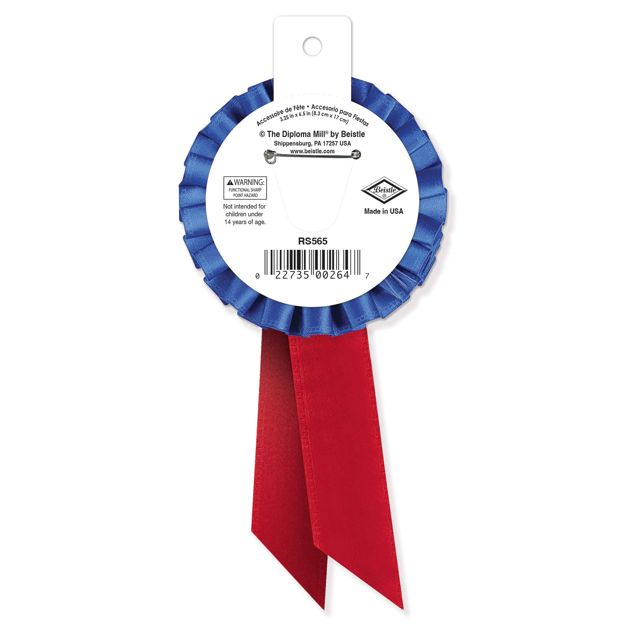 Beistle 6.5" Semiquincentennial Rosette, 2ct.