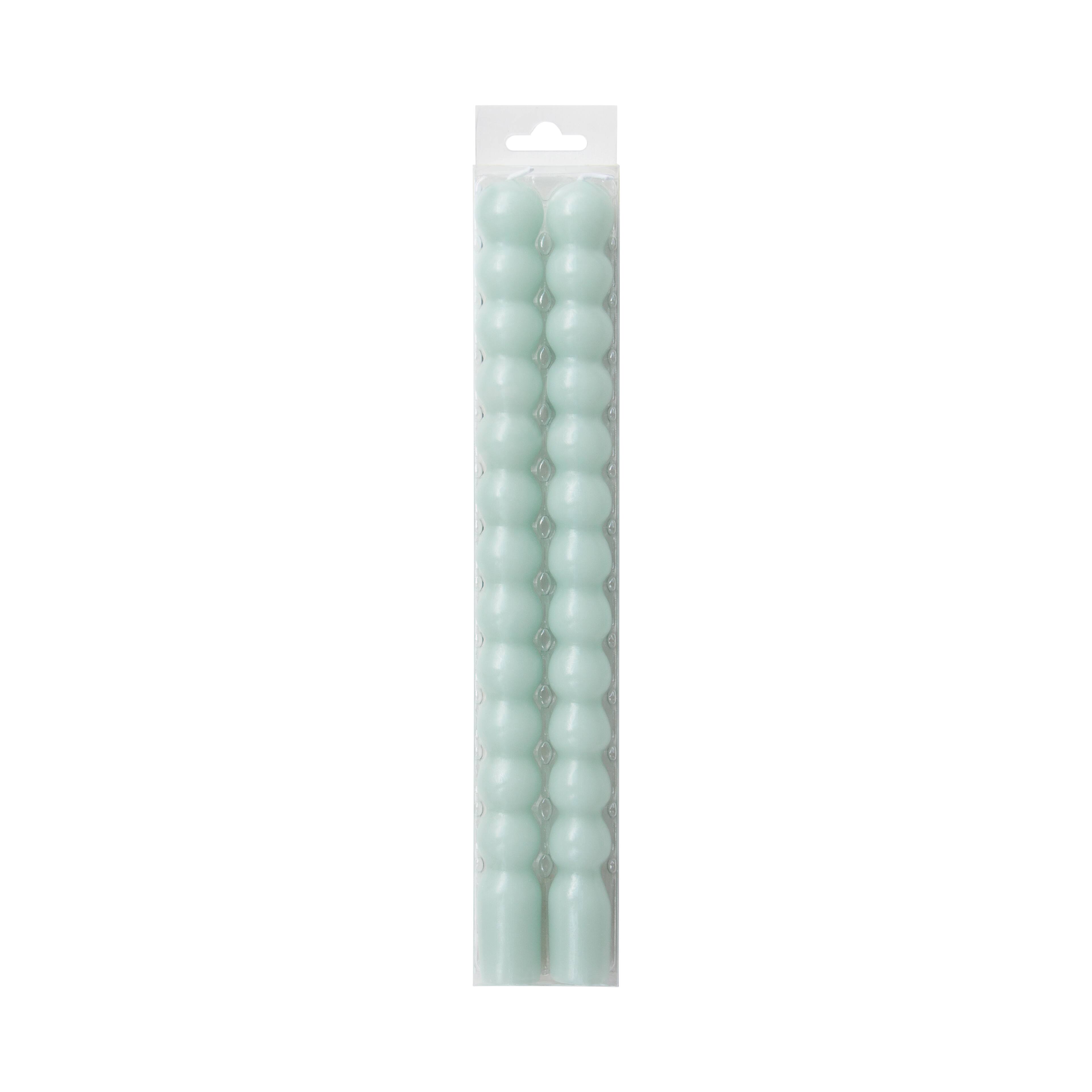 10" Unscented Bubble Taper Candles, 2ct. by Ashland®