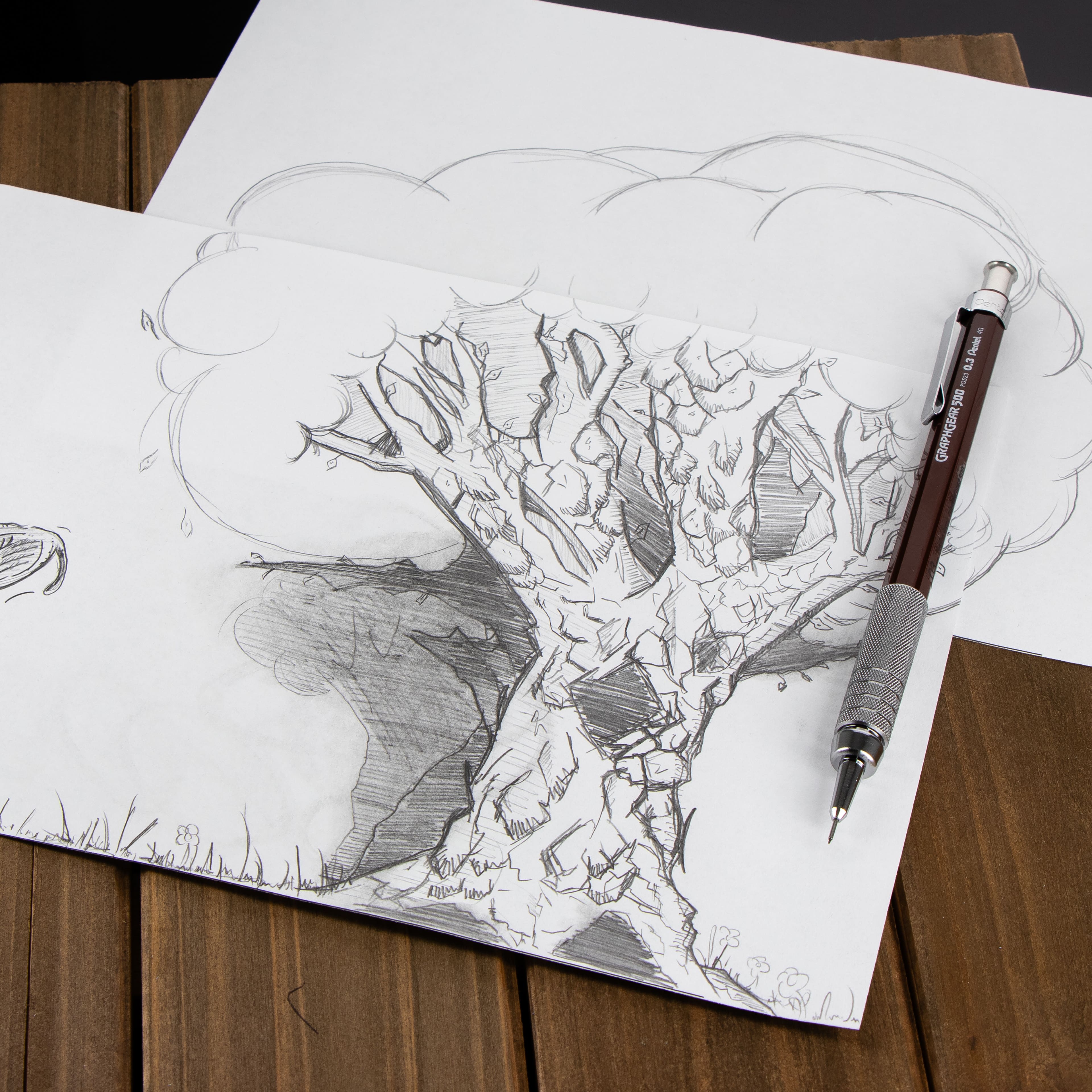 Pentel® GraphGear™ 500 0.3mm Drafting Pencil