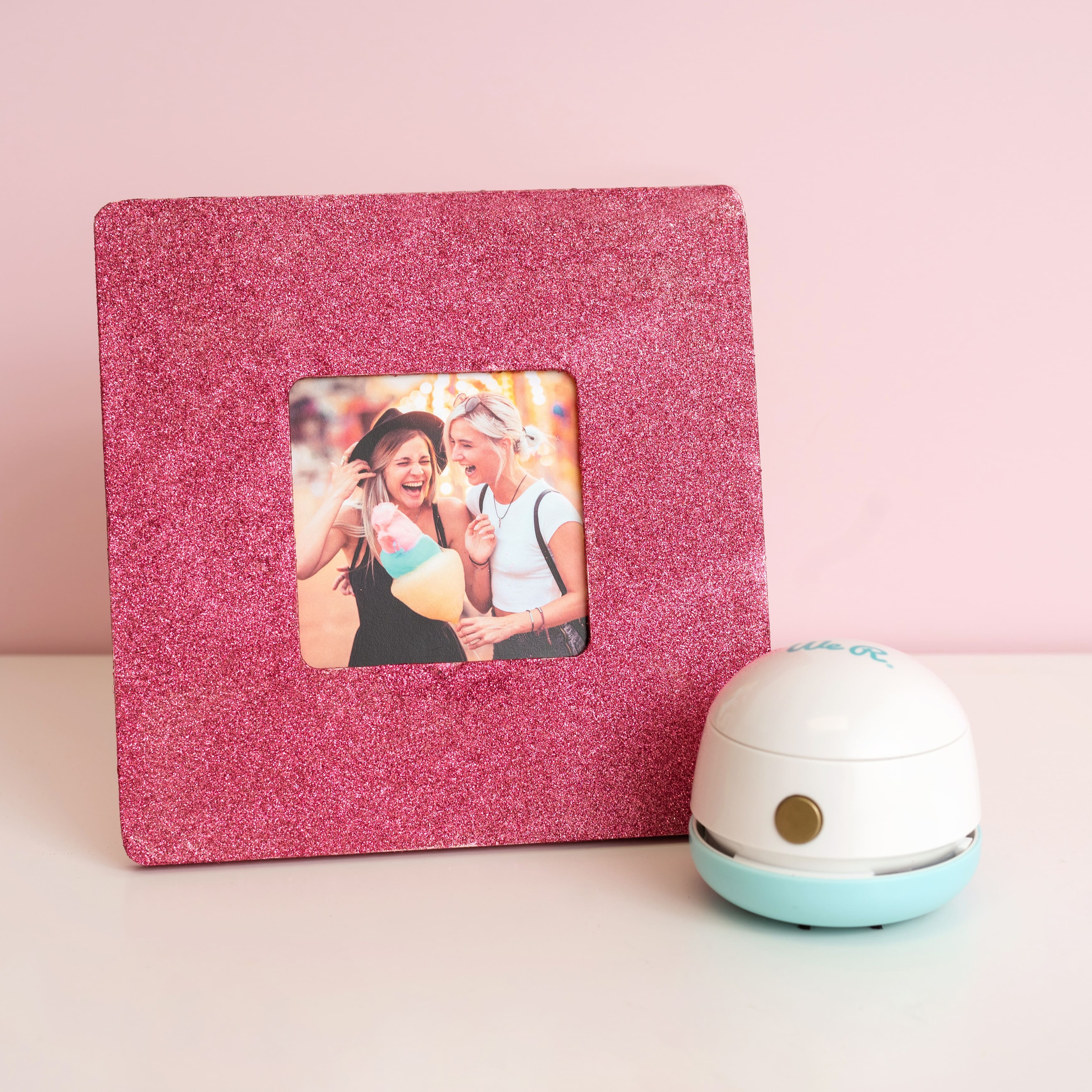 We R Memory Keepers® White & Blue Glitter Mini Vac