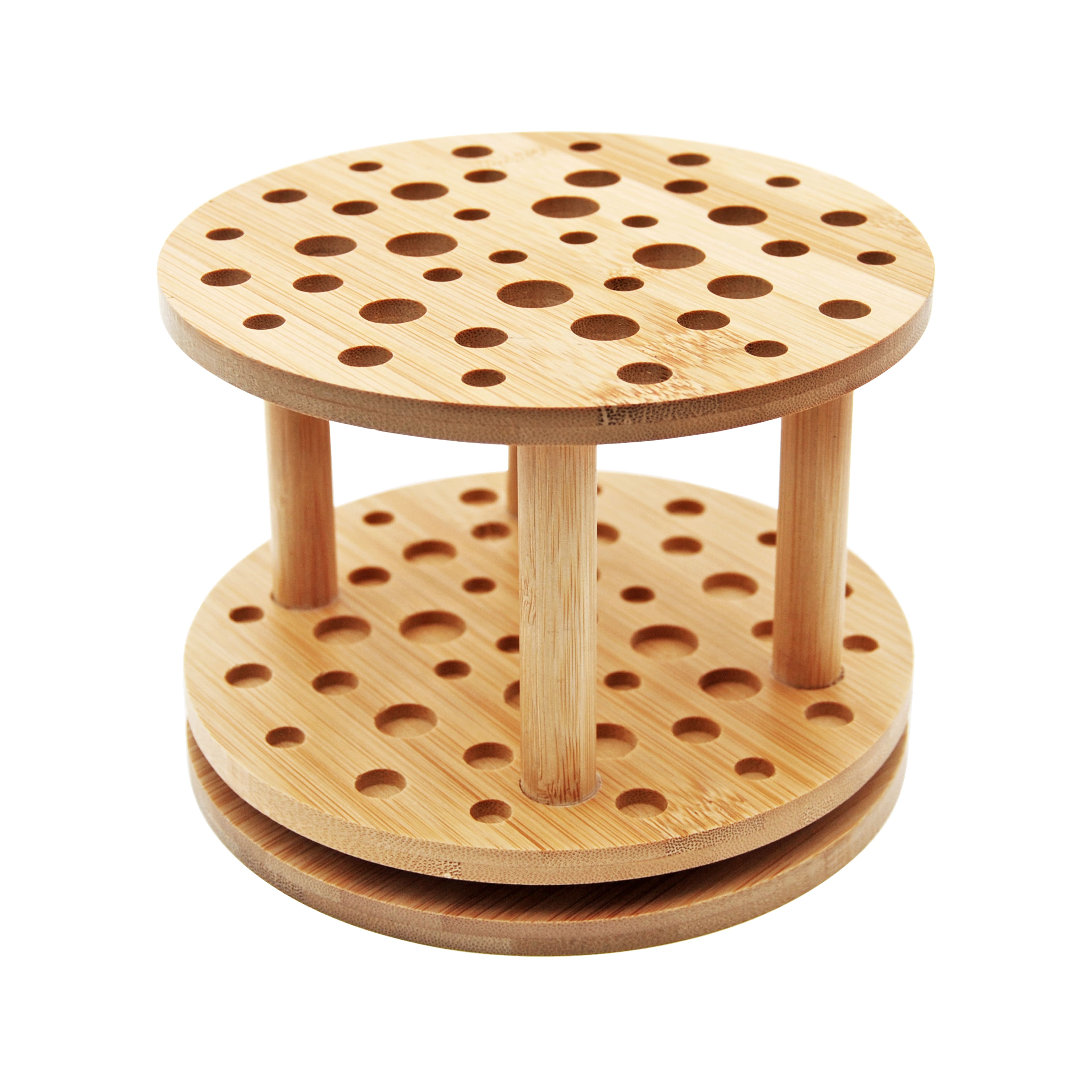 6 Pack: 6.25" Rotating Bamboo Paint Brush Organizer by Artist's Loft®