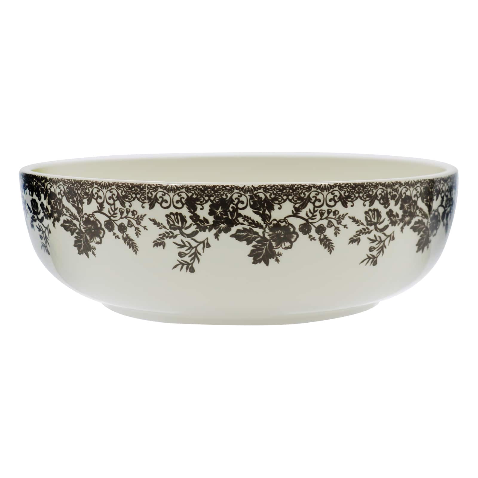 11.7" Fall Floral Ceramic Bowl by Ashland®