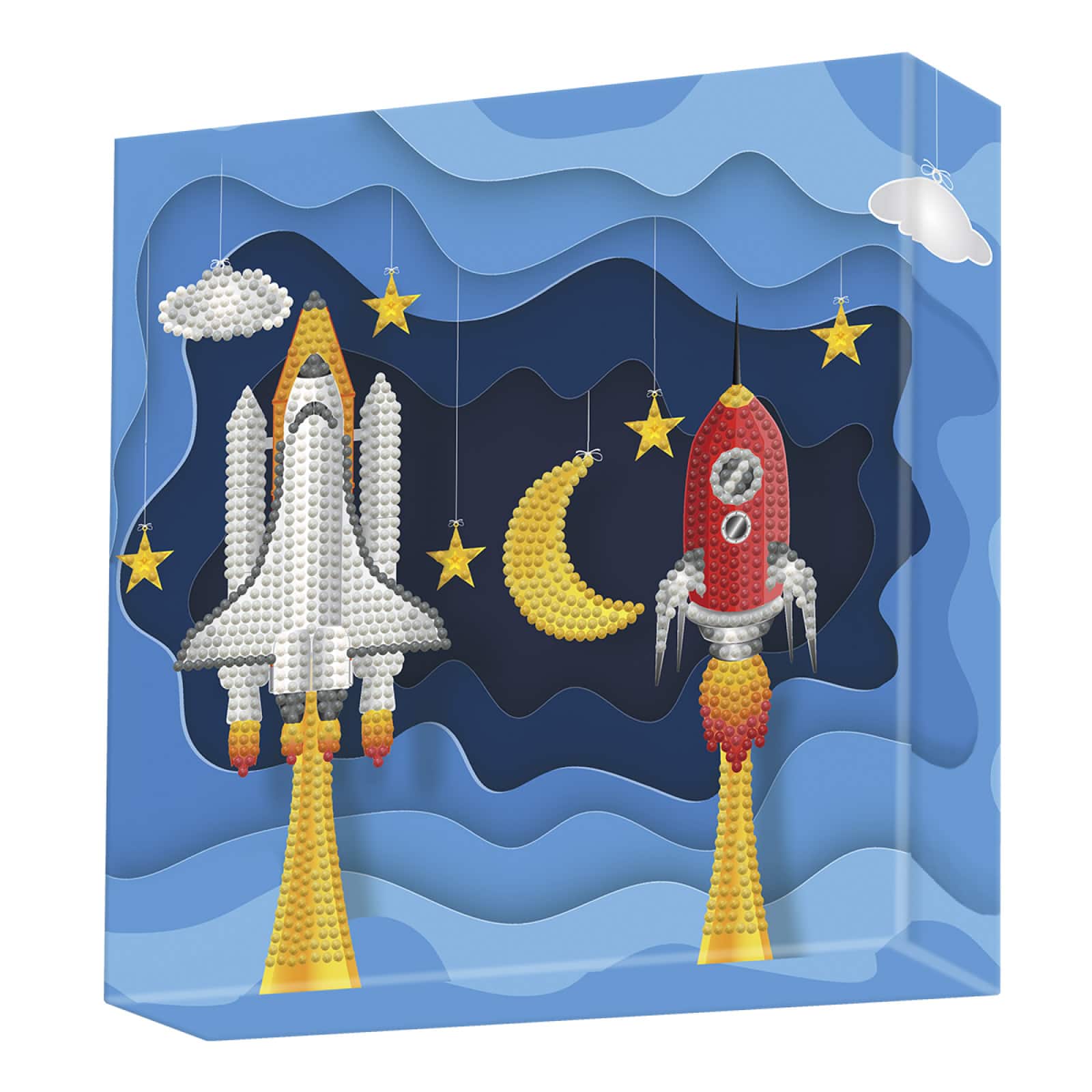 Diamond Dotz® Spaced Out DOTZ® BOX Diamond Painting Kit