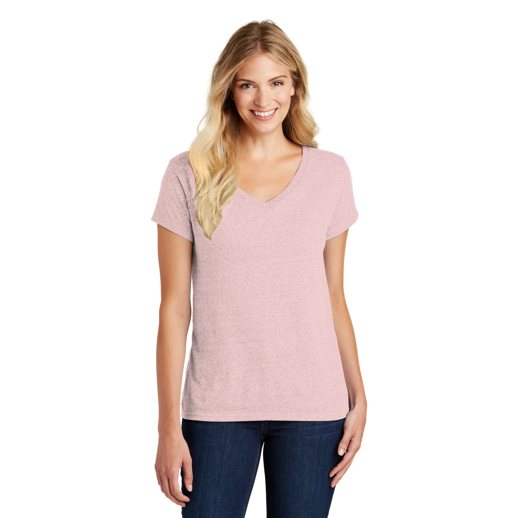 District® Women's Perfect Blend® V-Neck T-Shirt