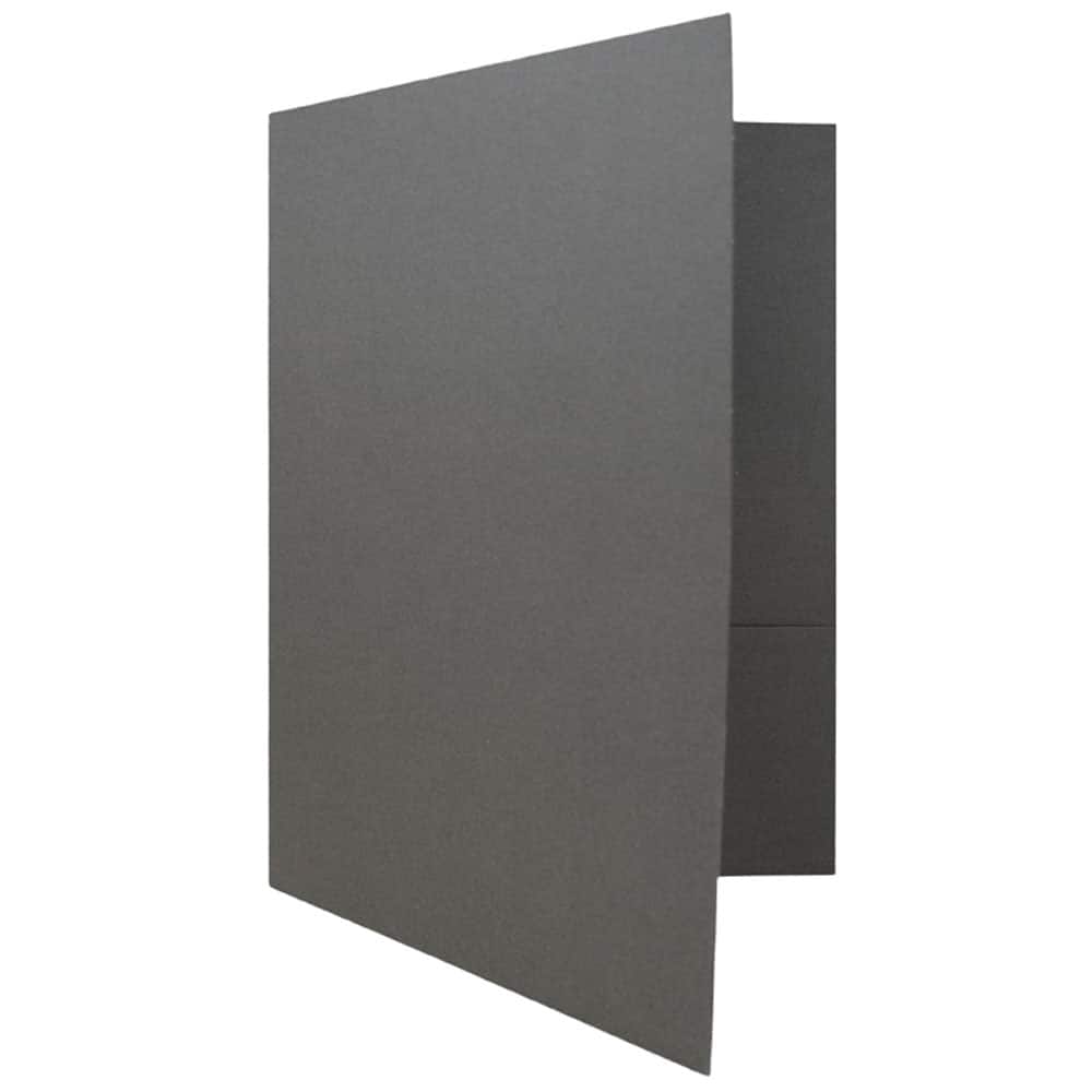 JAM Paper 2-Pocket Textured Linen Business Folders, 6ct.