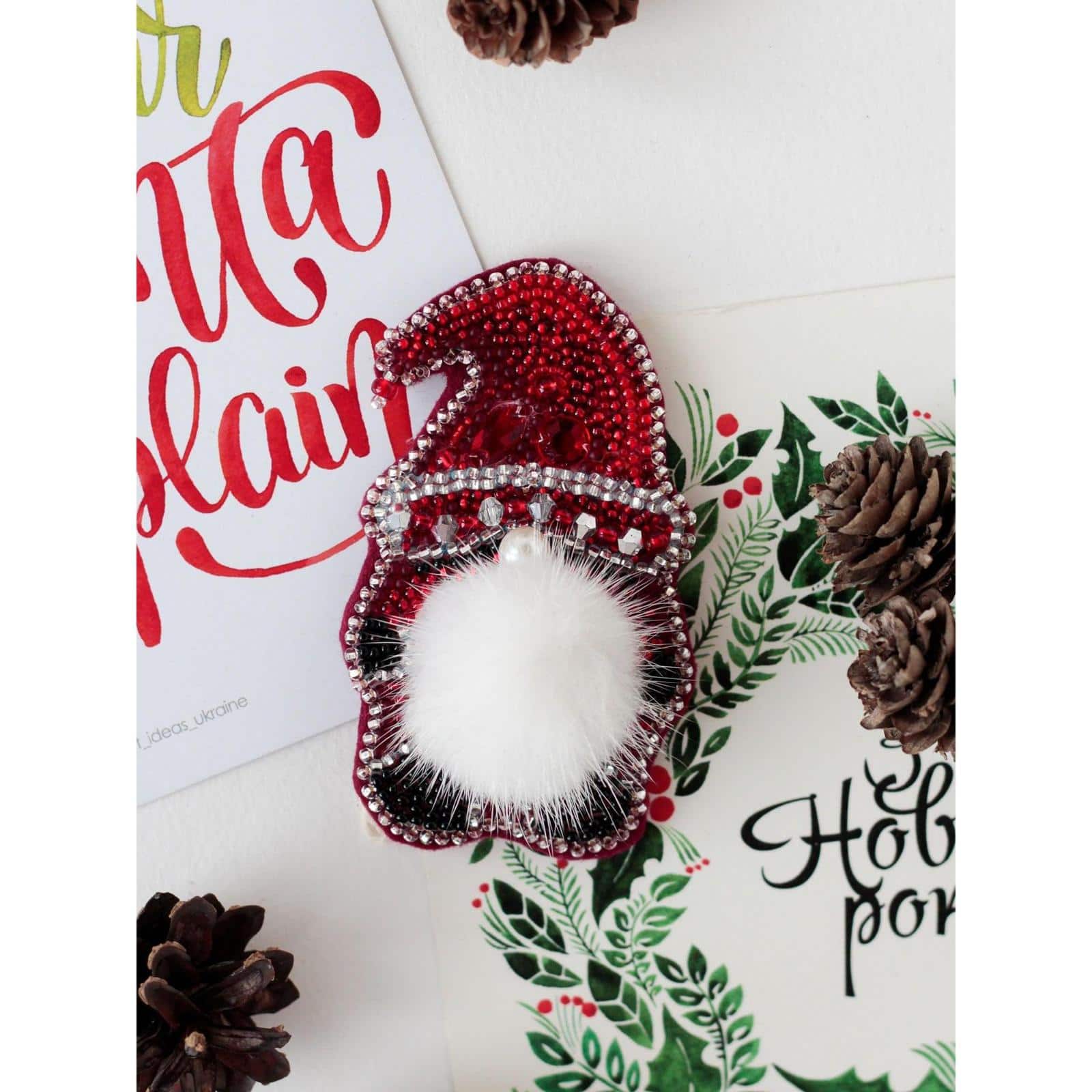 Abris Art Gnome Bead Embroidery Decoration Kit