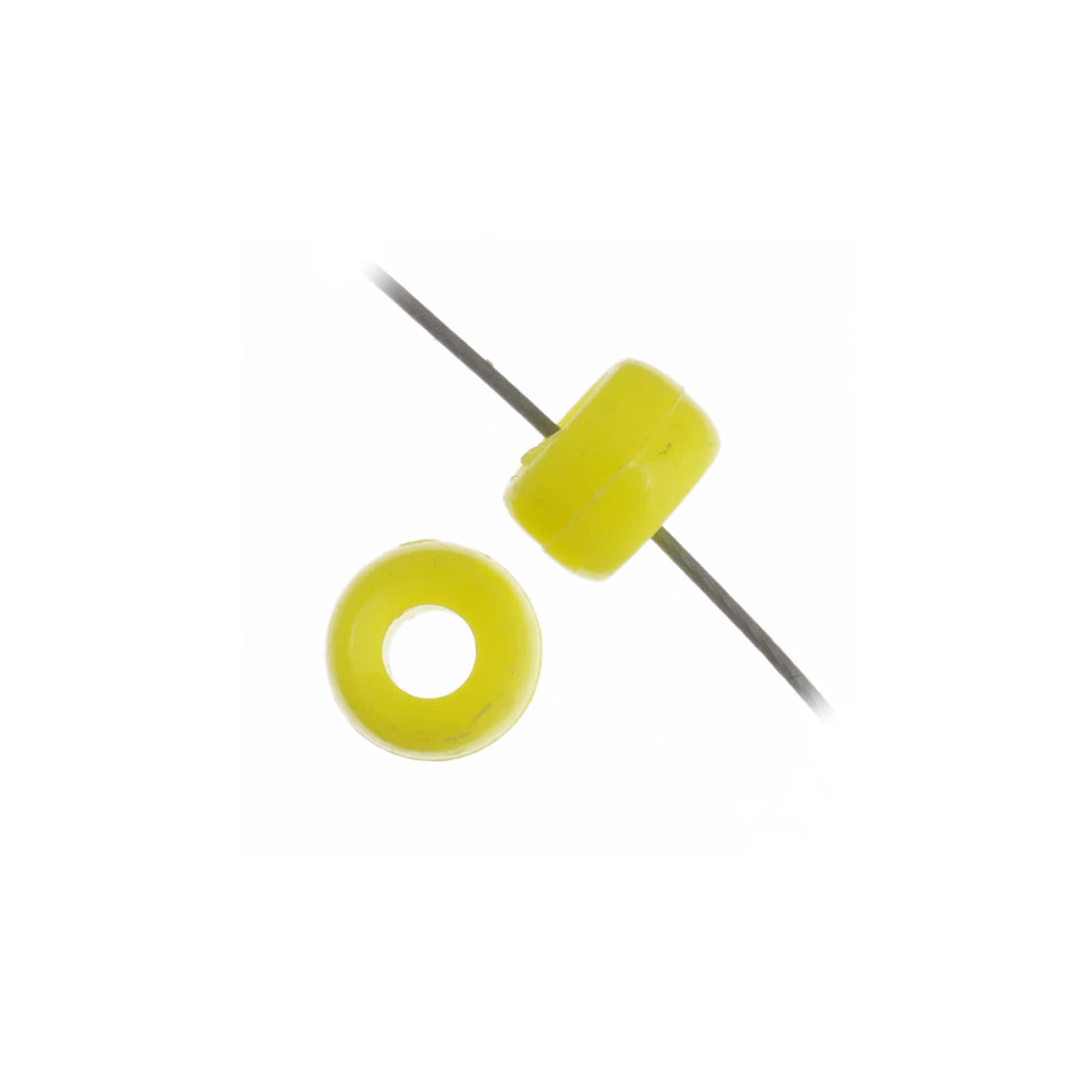 John Bead 6mm Opaque Plastic Mini Pony Beads, 1,000ct.