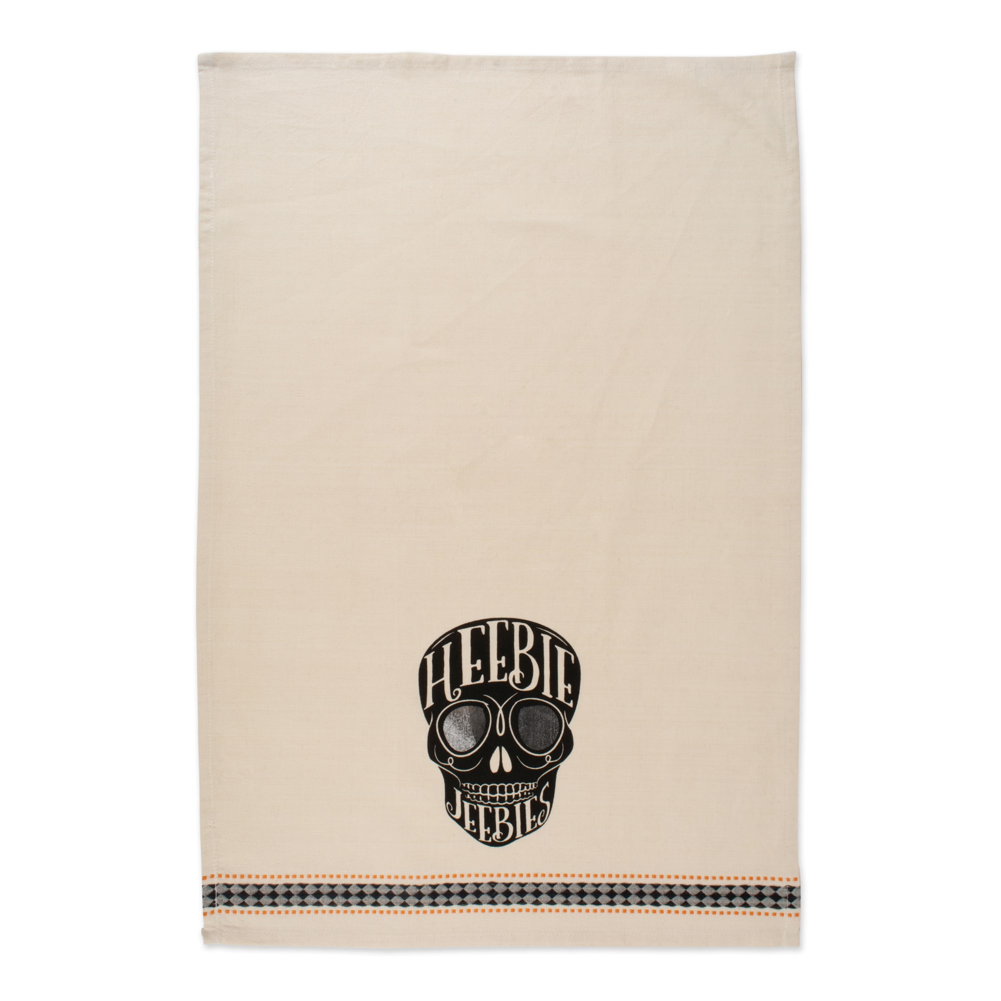 DII® Assorted Skeleton Embellished Dishtowel Set