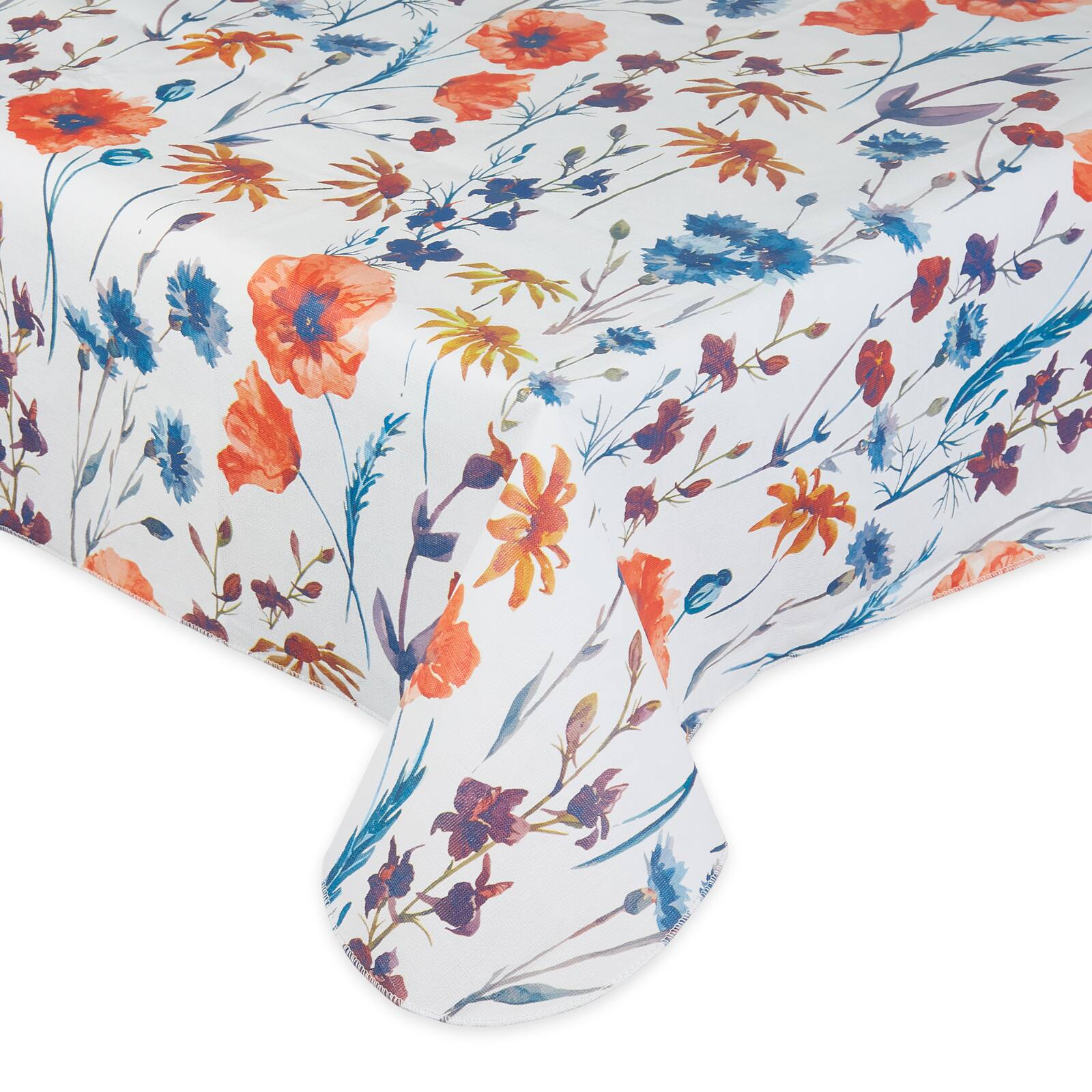 Spring Garden Vinyl Tablecloth 60" x 102"