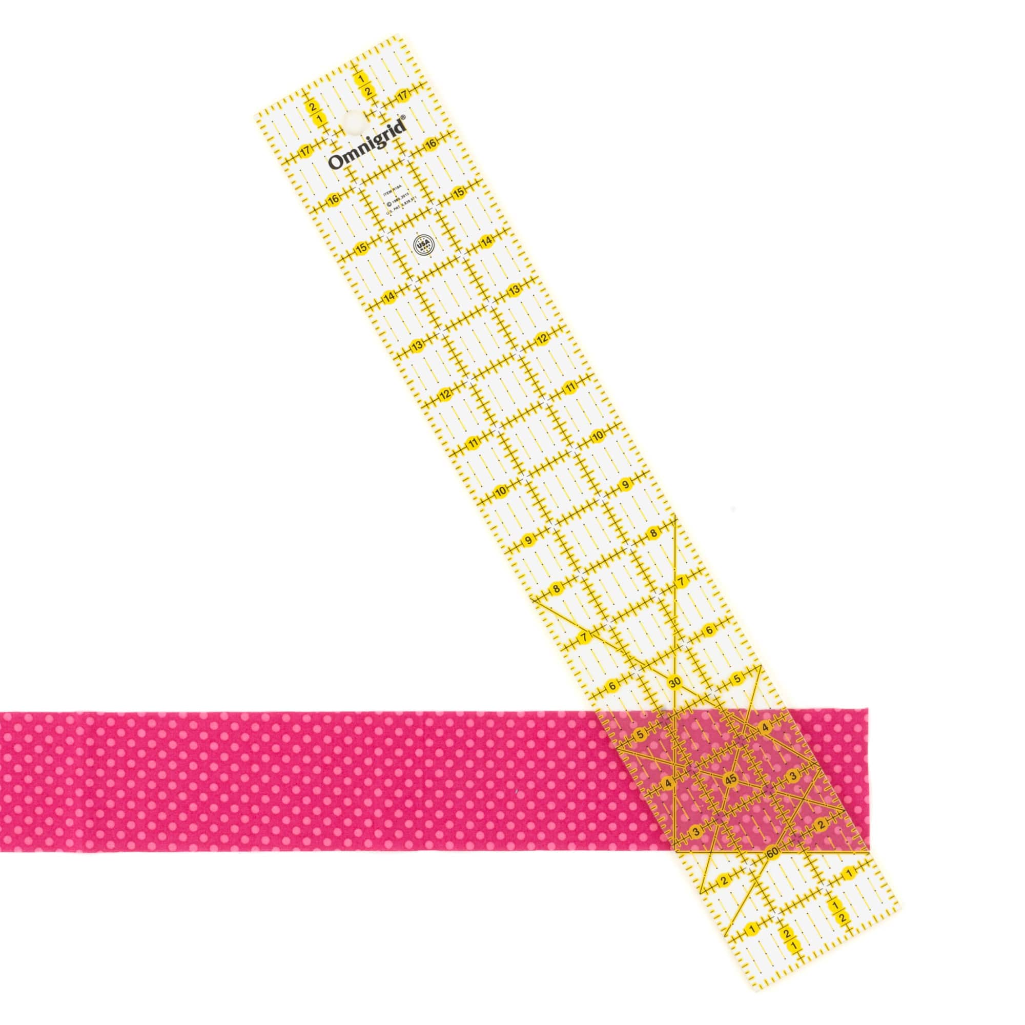 Omnigrid® 3" x 18" Rectangle Quilting & Sewing Ruler