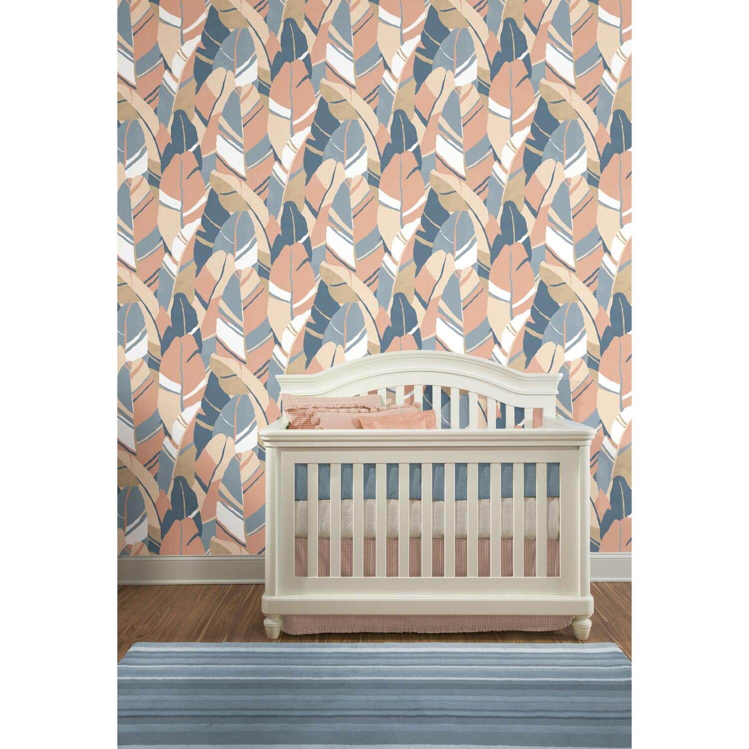 RoomMates Hearts of Palm Peel & Stick Wallpaper