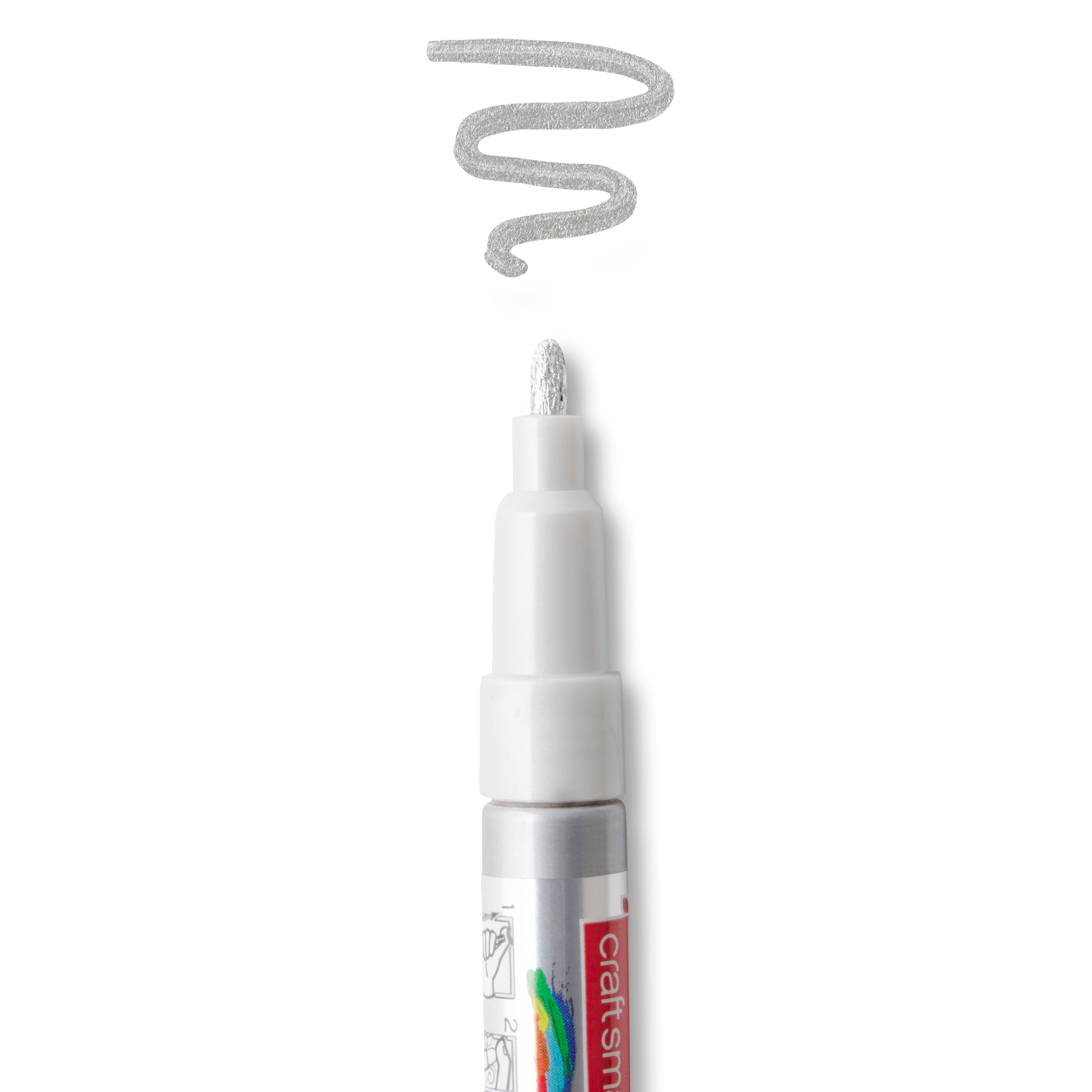 Metallic Fine Tip Multi-Surface Premium Oil-Based Paint Pen by Craft Smart®