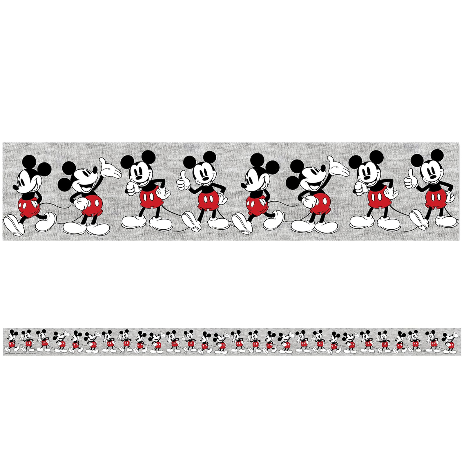 Eureka Mickey Mouse® Throwback Mickey Poses Deco Trim® Set