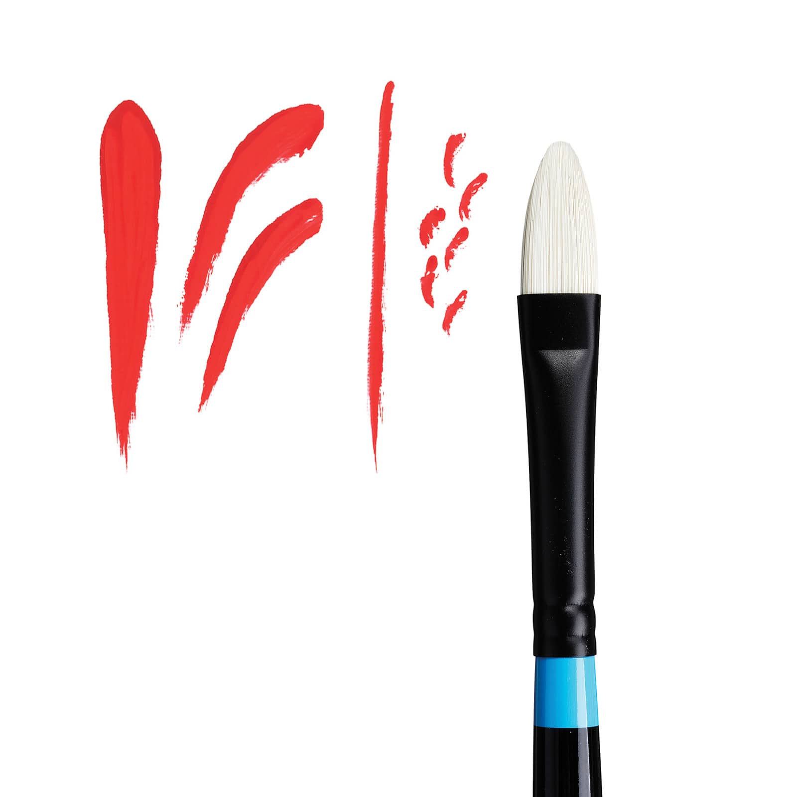 12 Pack: Princeton™ Aspen™ Series 6500 Long Handle Filbert Brush