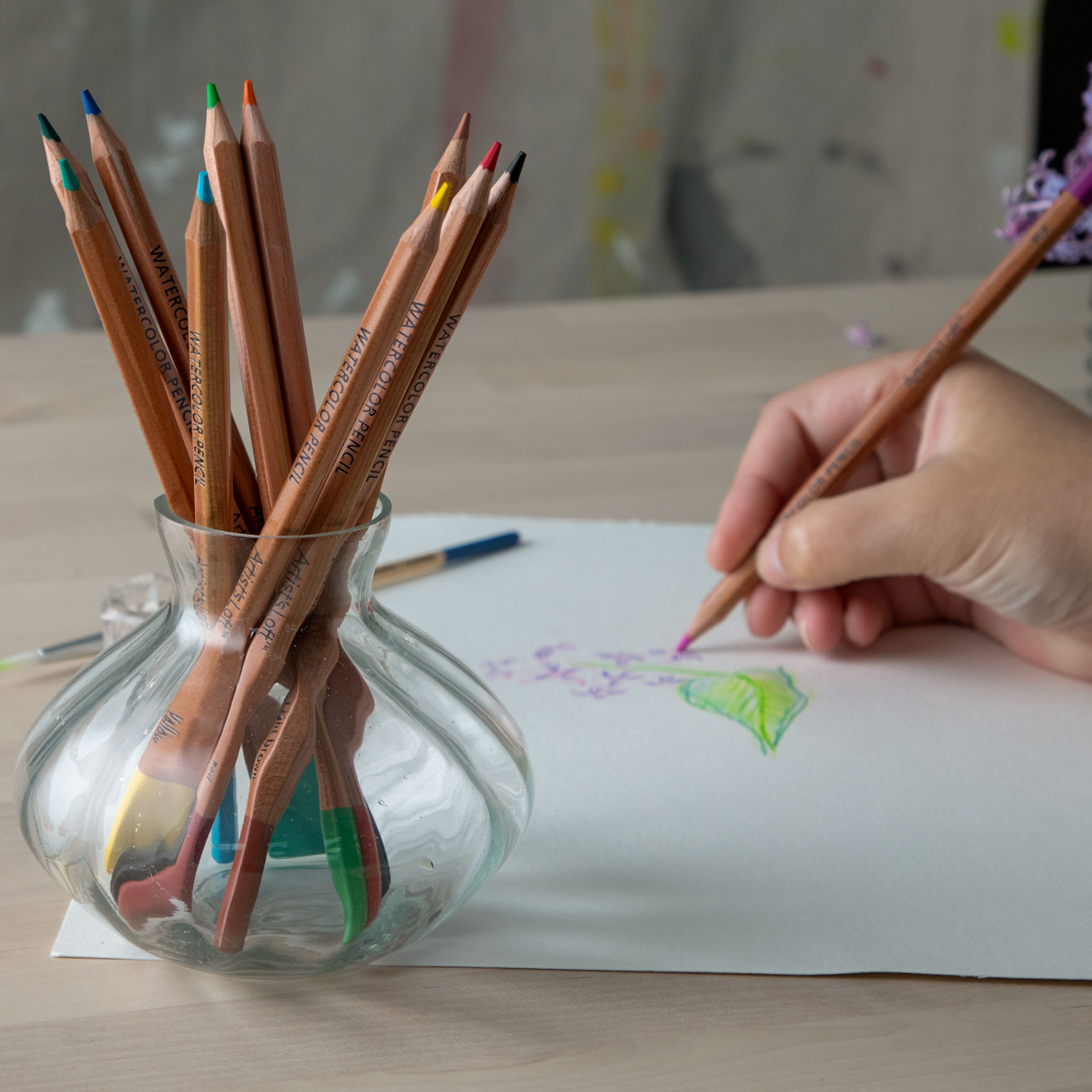 12 Packs: 12 ct. (144 total) Watercolor Pencil Set by Artist's Loft™