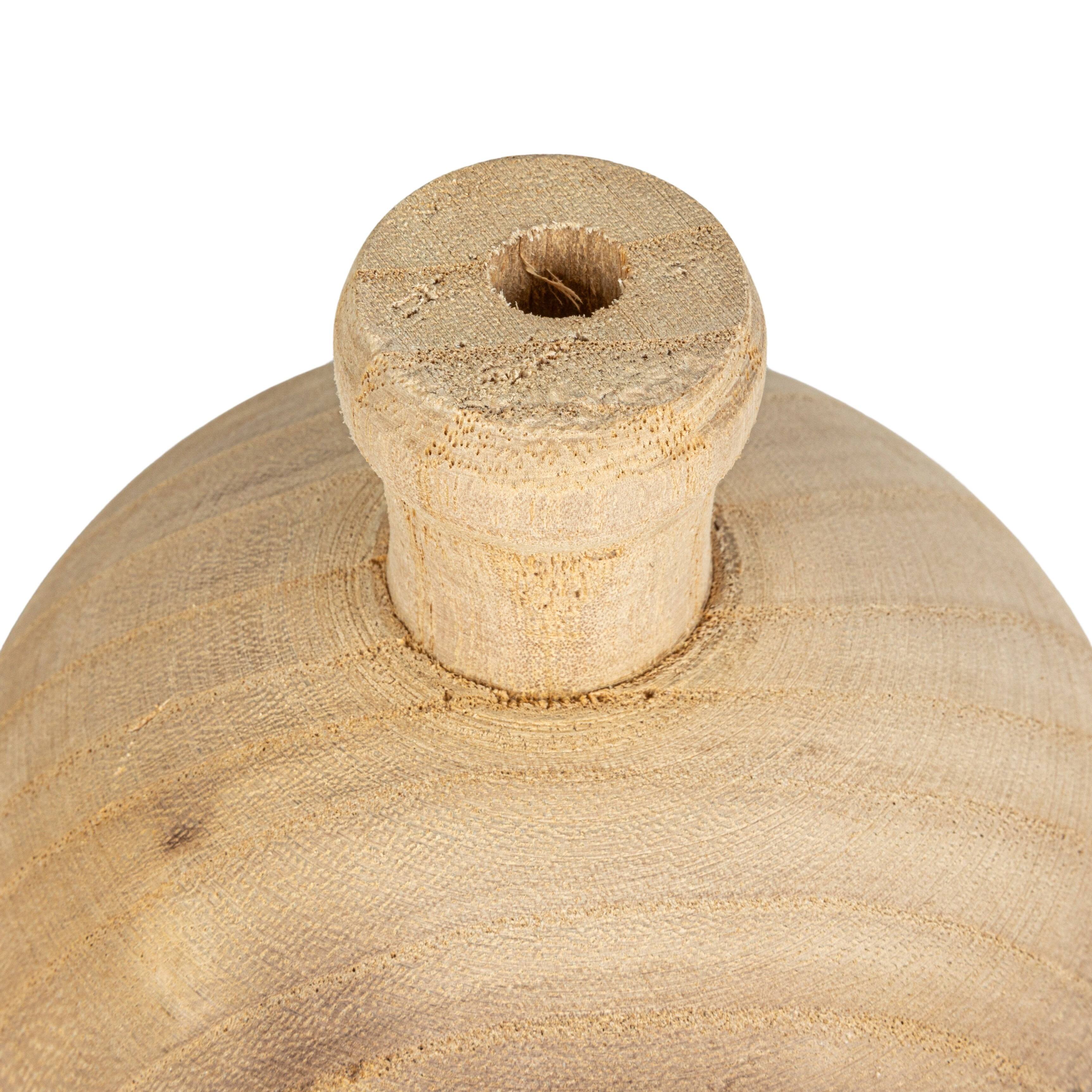 Hello Honey® Paulownia Wood Vases Set