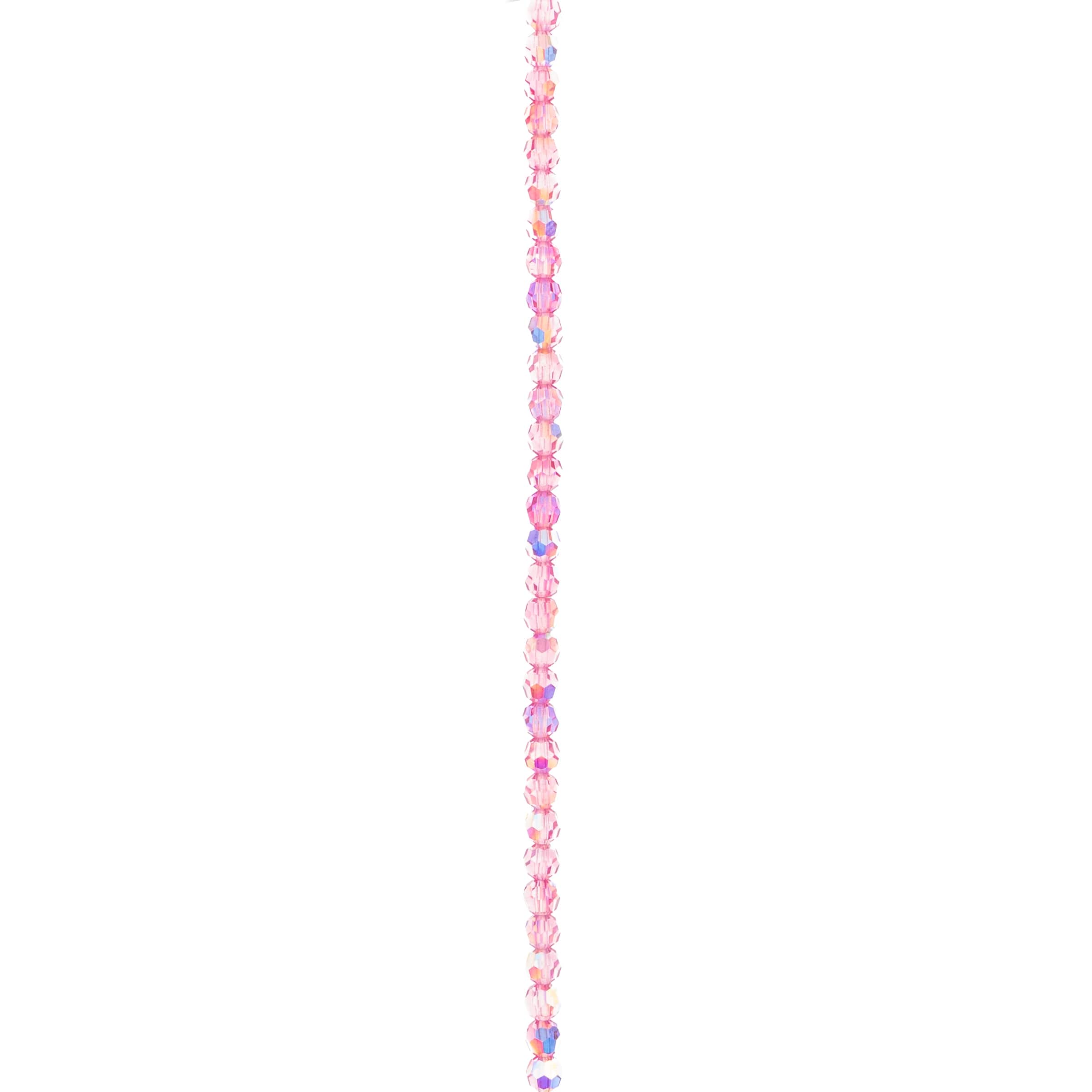 12 Packs: 31 ct. (372 total) Preciosa Glass Crystal Round Beads, 4mm by Bead Landing™