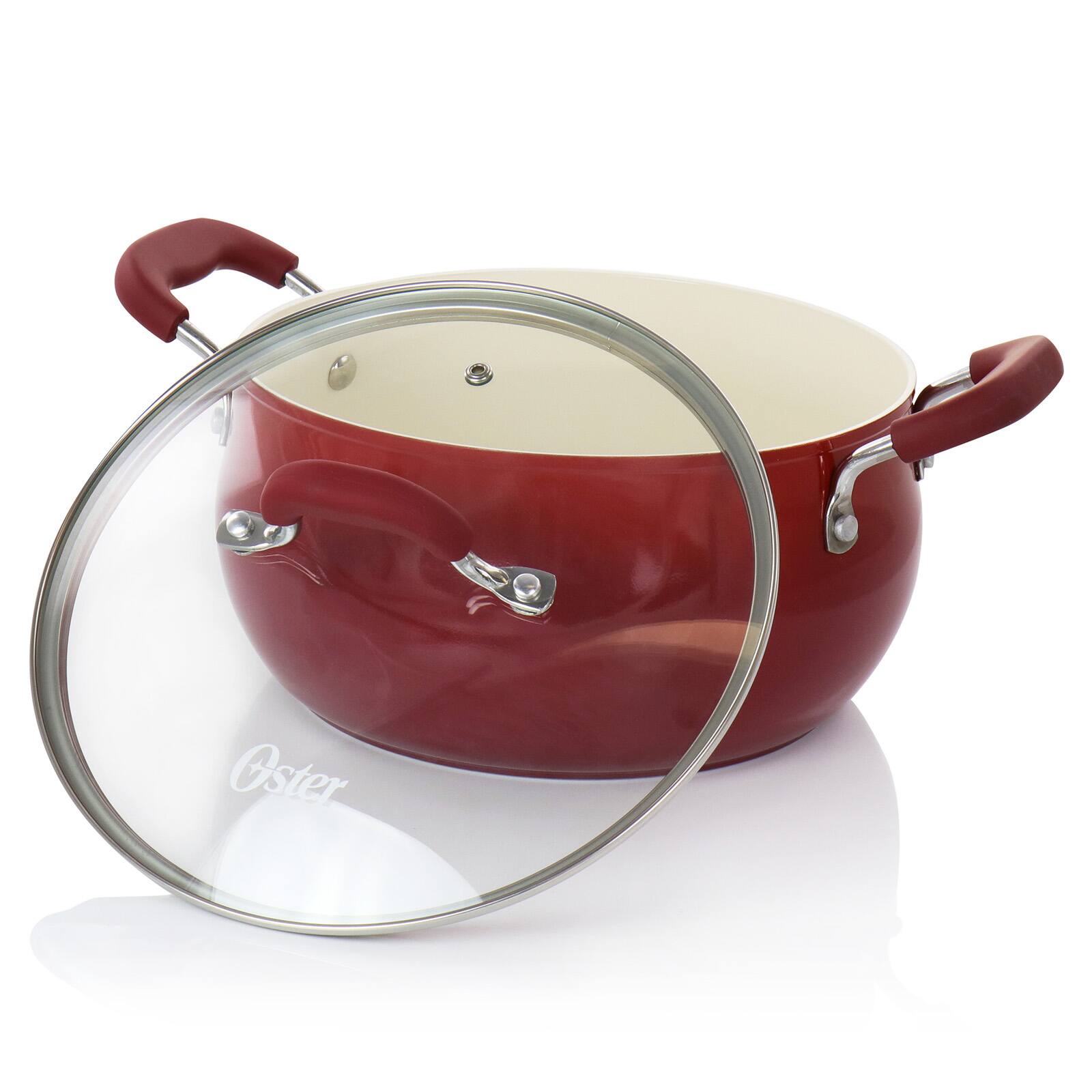 Oster Corbett 8-Piece Nonstick Aluminum Cookware Set
