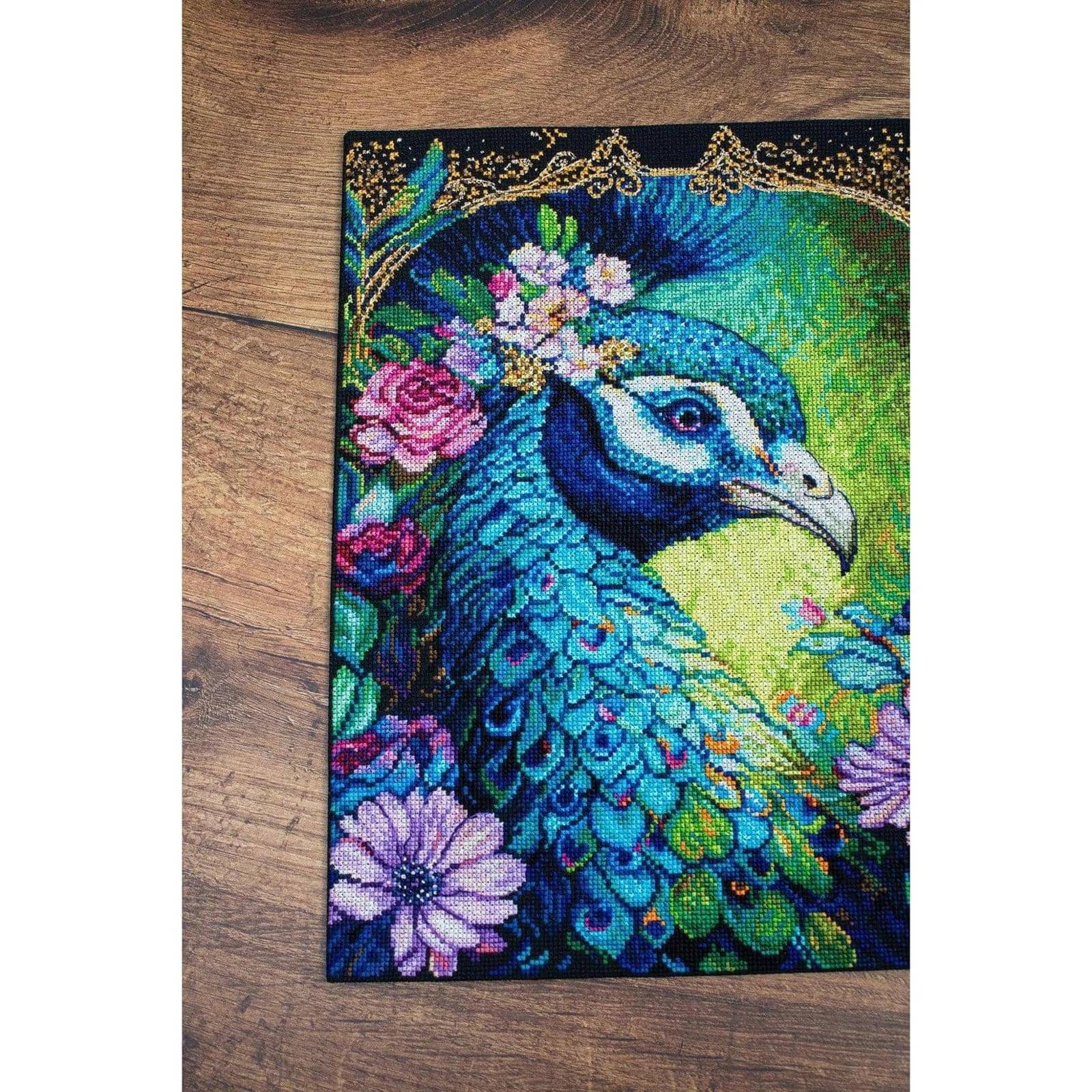 Luca-S Proud Cerulean Counted Cross Stitch Kit
