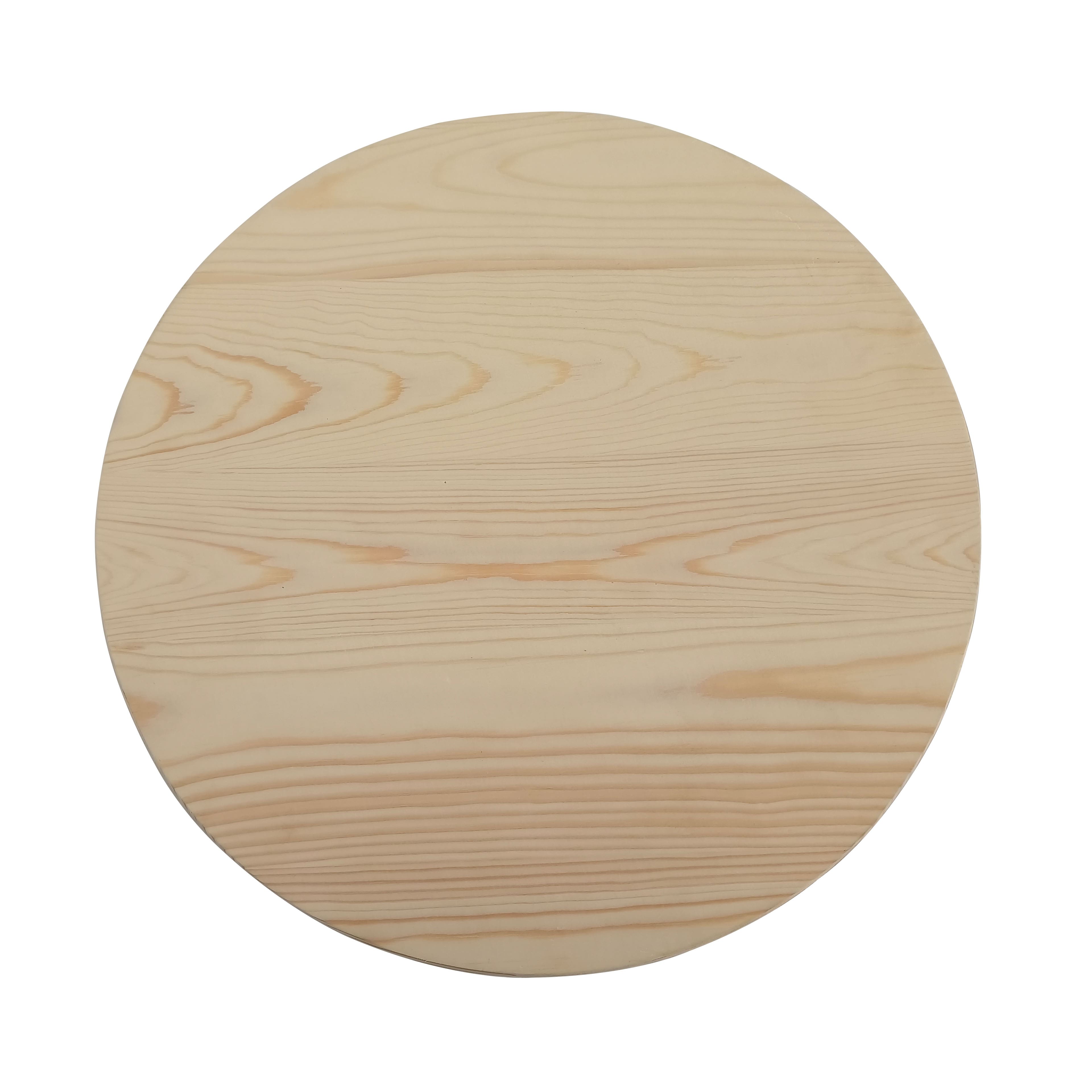 6 Pack: 15" Unfinished Wooden Circle Plaque by Make Market®