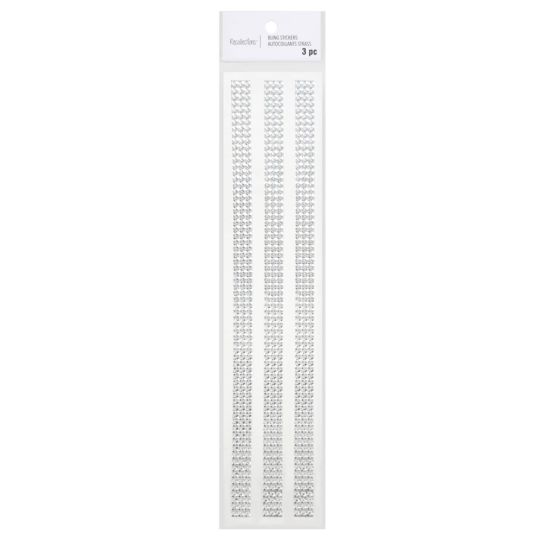 12 Packs: 3 ct. (36 total) Rhinestone Borders by Recollections™