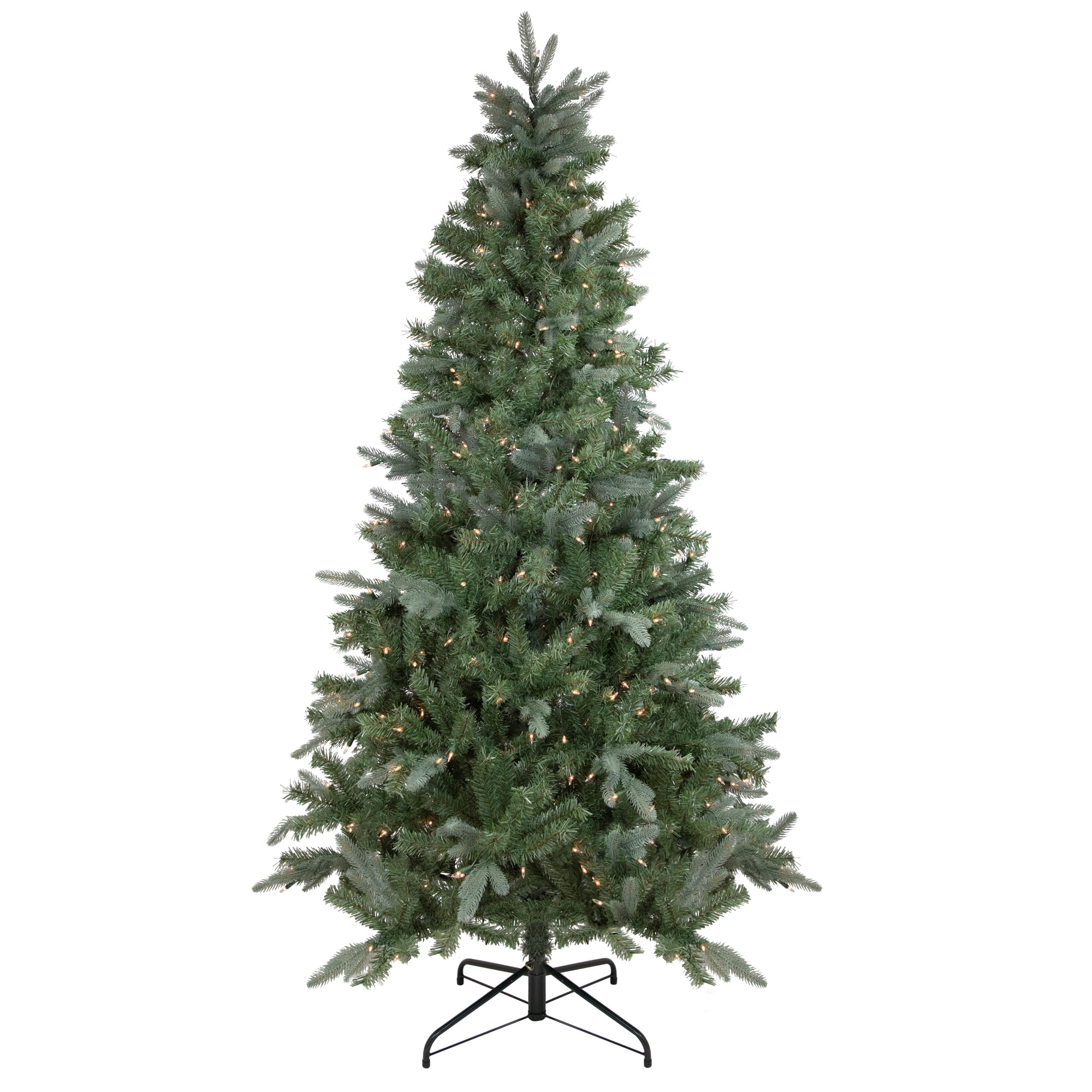 7.5ft. Pre-Lit Real Touch™ Granville Fraser Fir Slim Artificial Christmas Tree, Clear Lights